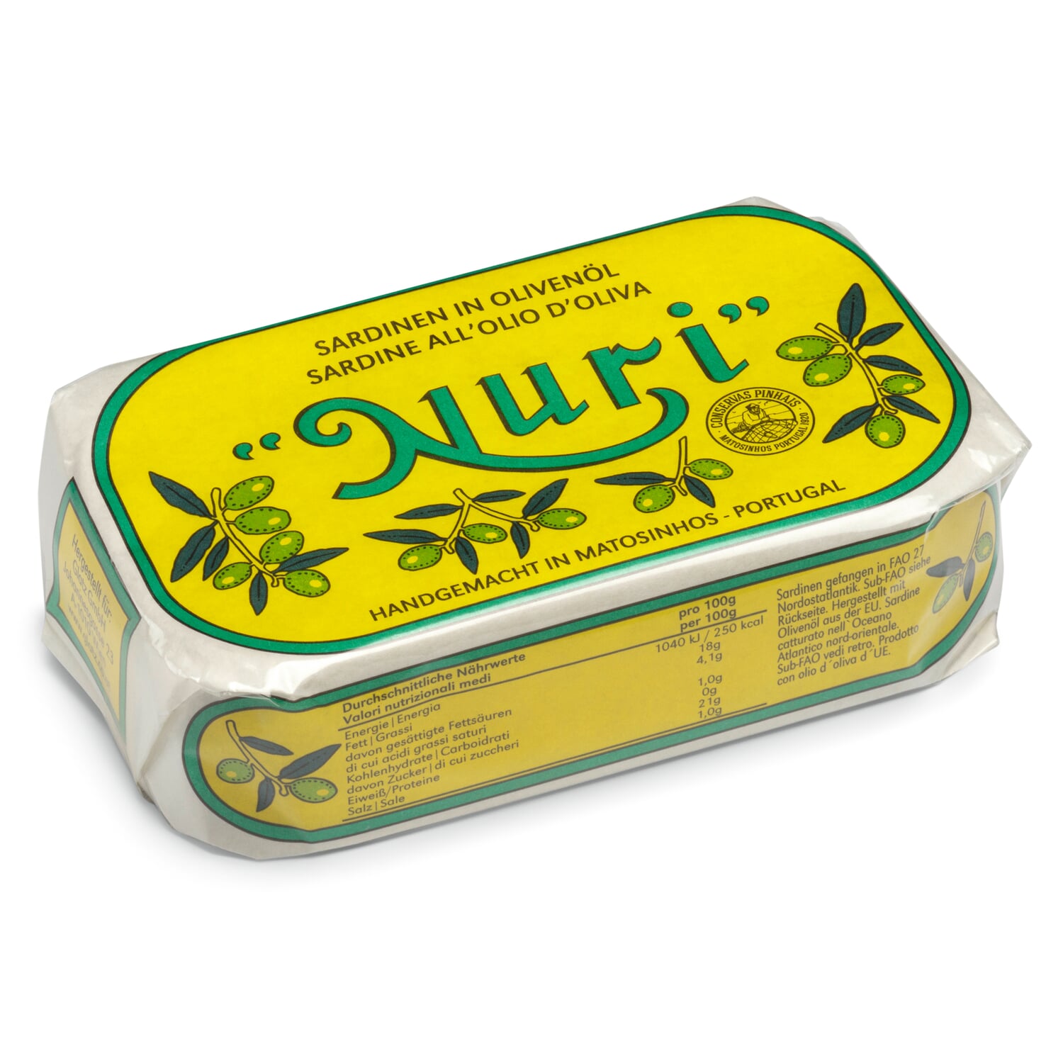 Sardines in olive oil