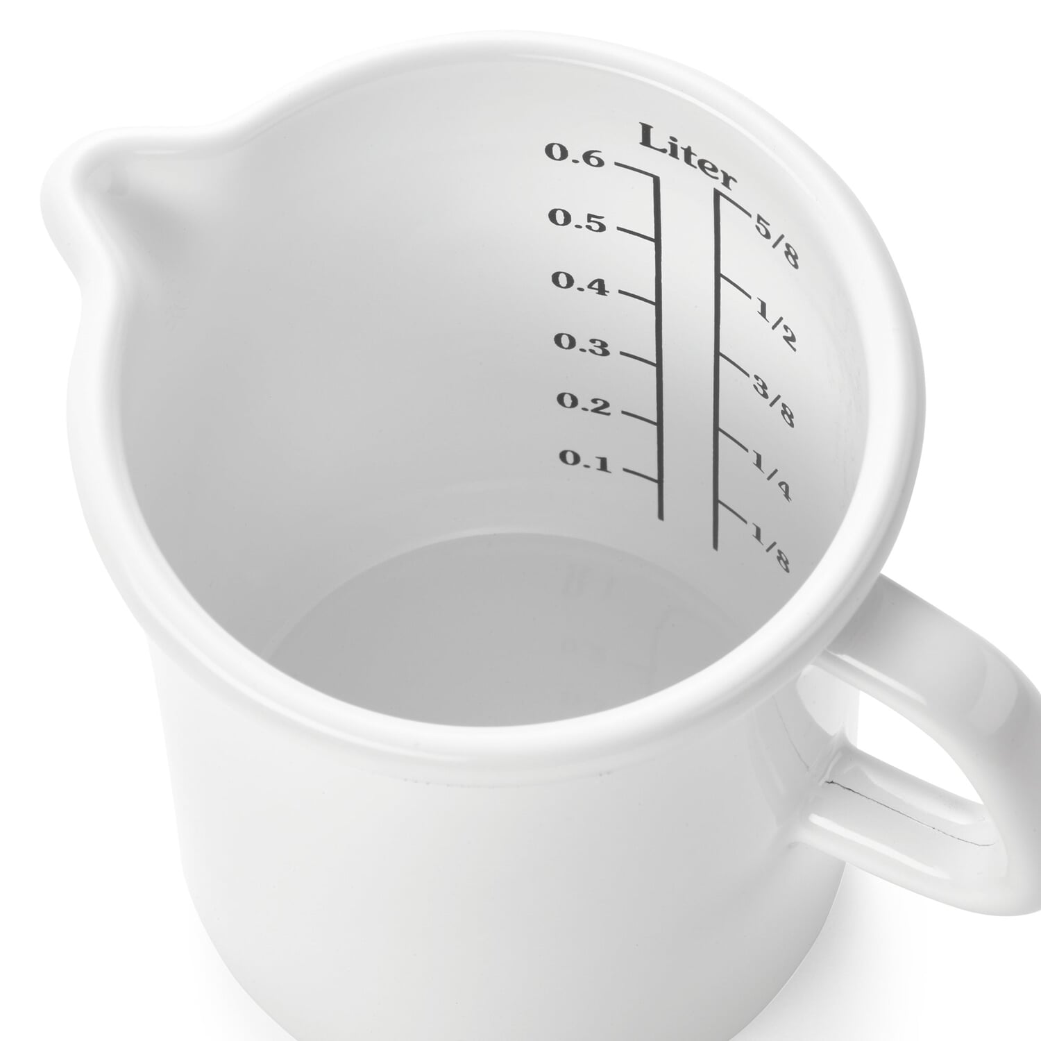 Riess measuring cup enamel