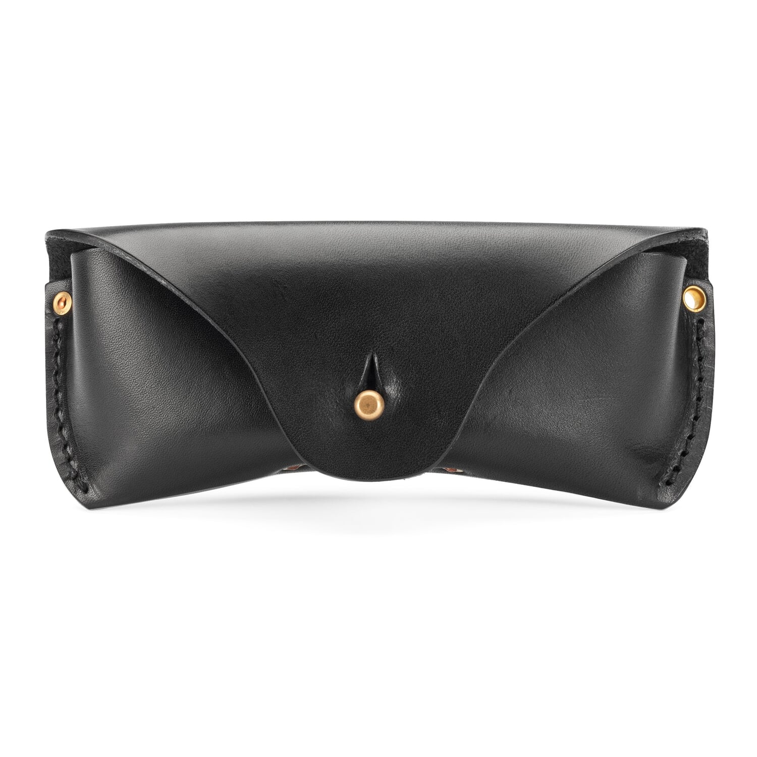 Glasses case saddle leather