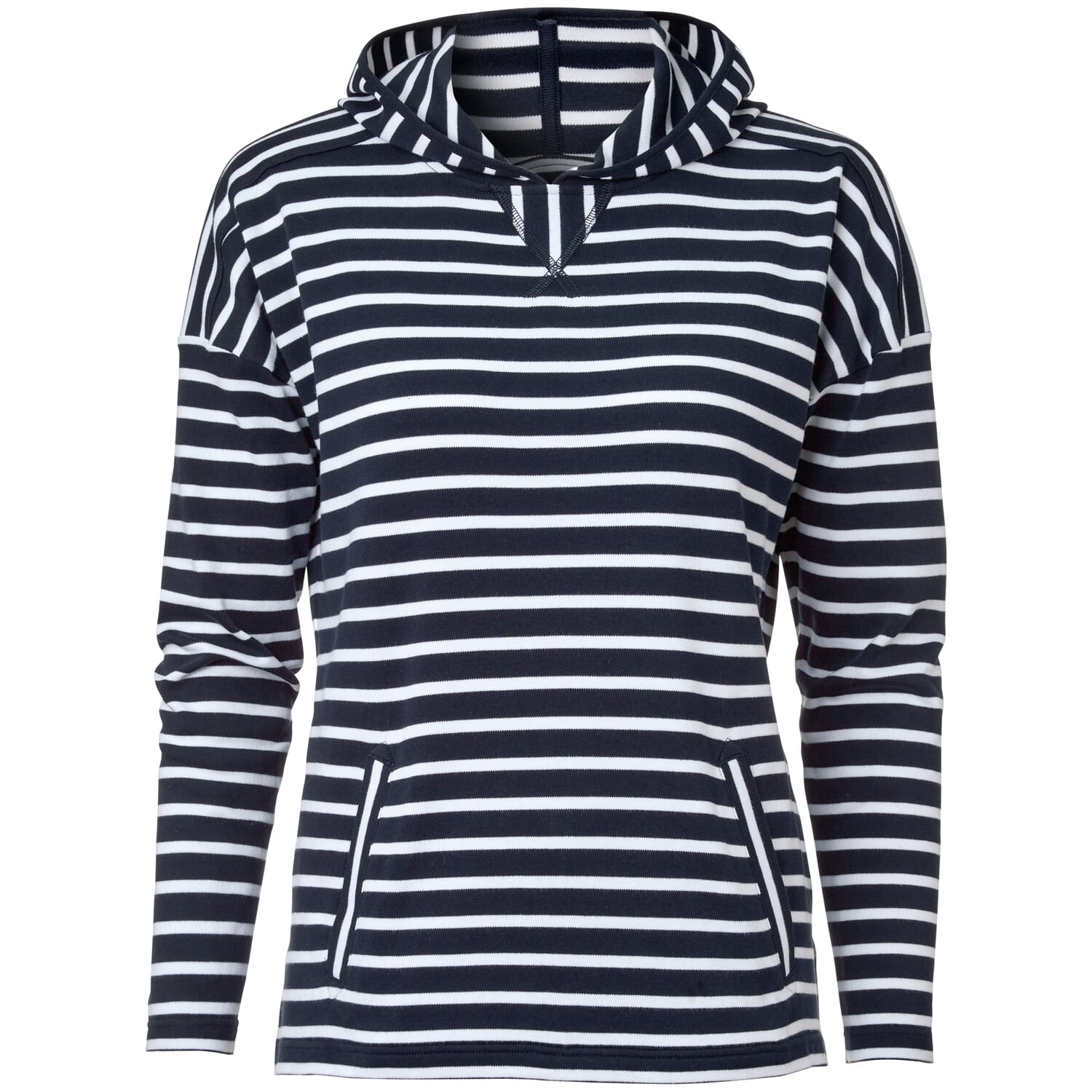 Ladies hoodie striped