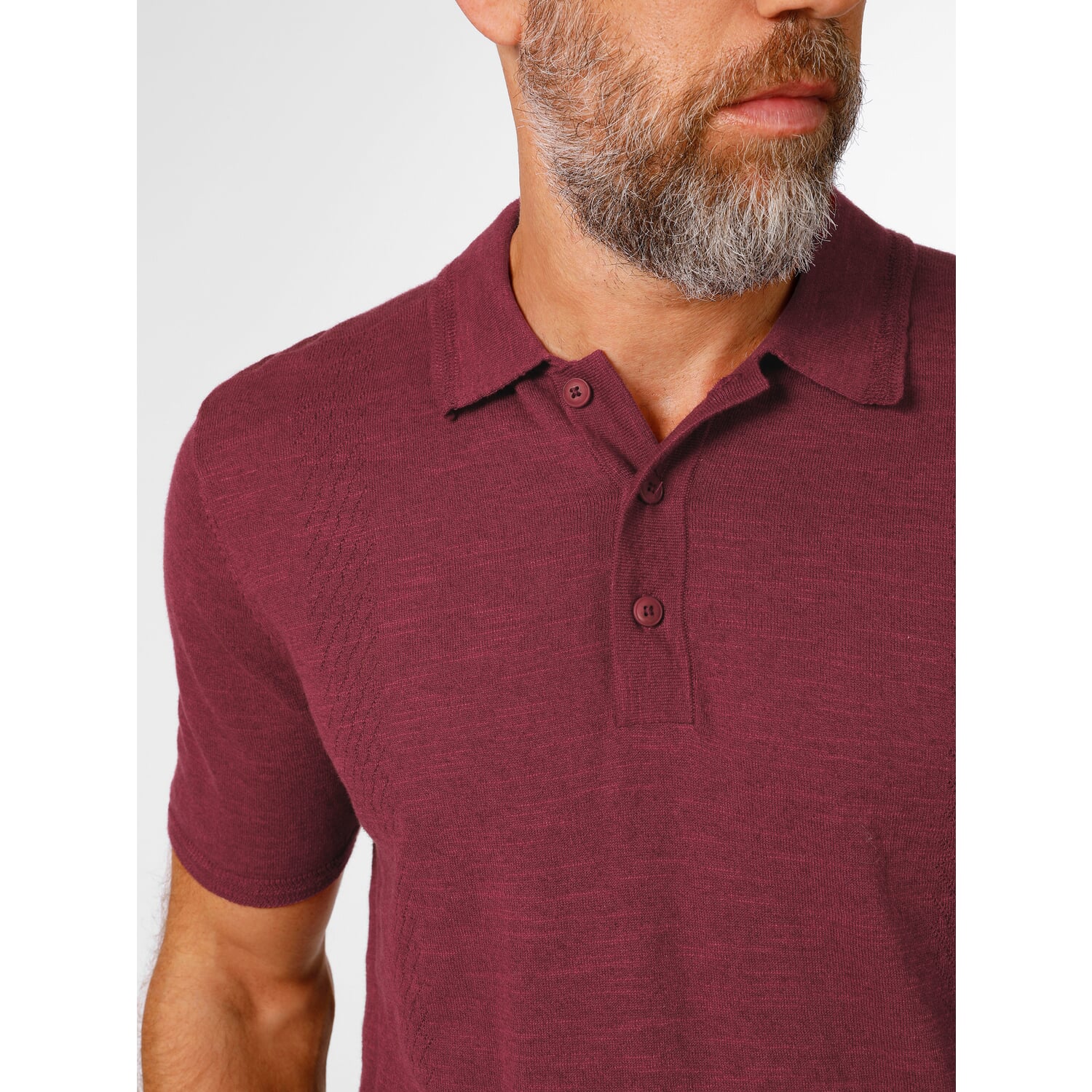 Mens polo shirt with pattern
