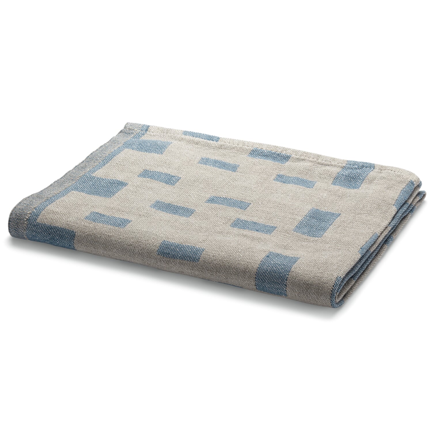 Tea towel linen diced