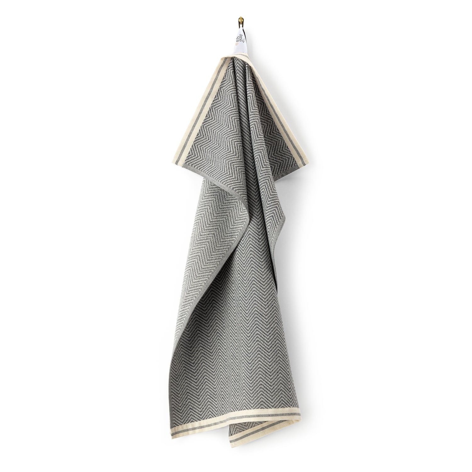 Tea towel herringbone