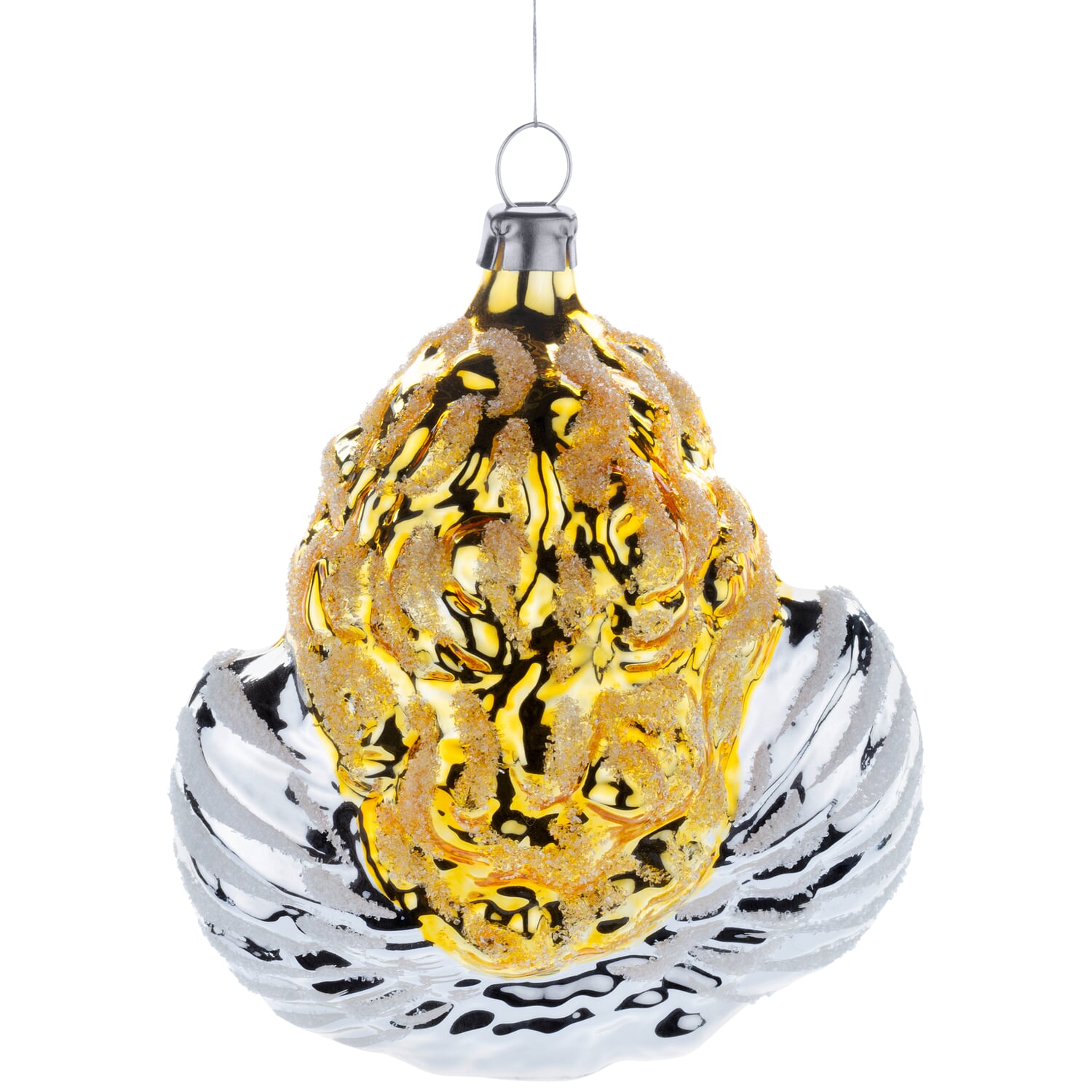 Lauscha glass angel traditional