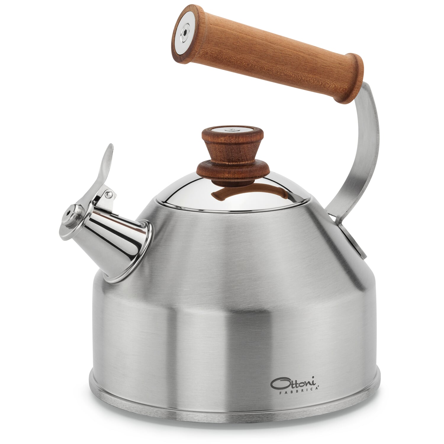 Italian kettle LIGNUM SATINATO