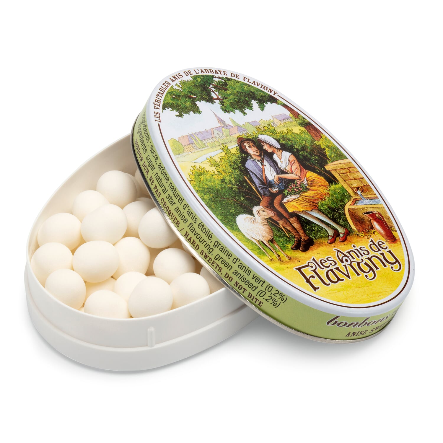 Anise pastilles anise natural single tin