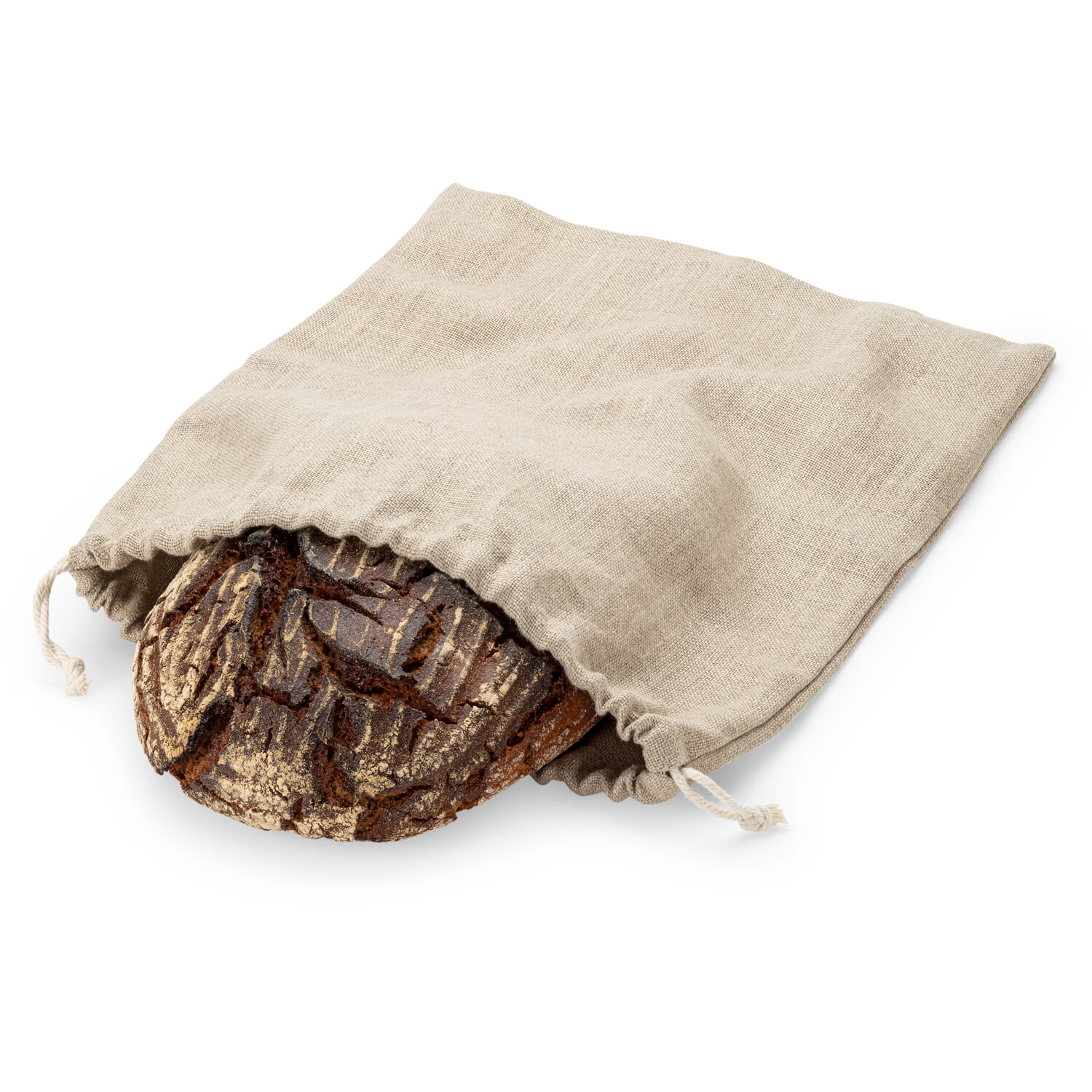 Haversack pure linen