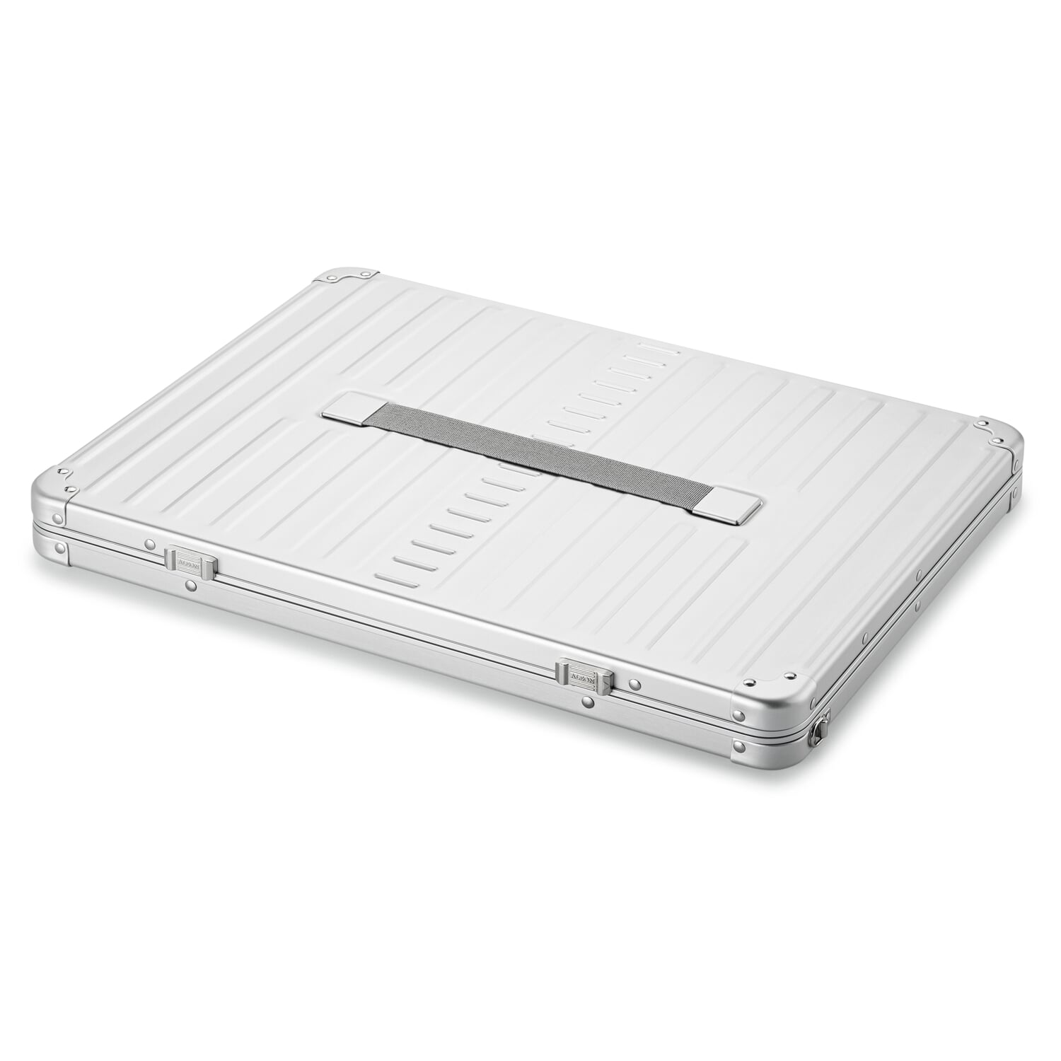 Aluminum laptop sleeve