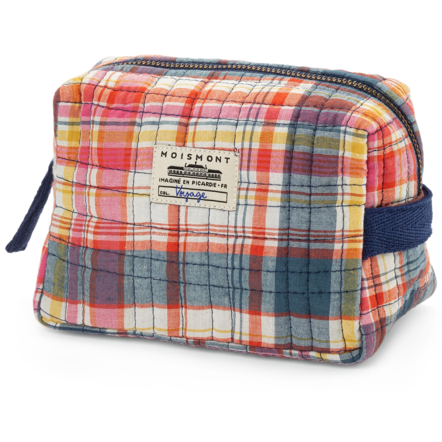 Cleaner N&deg; 42 checkered, red-blue