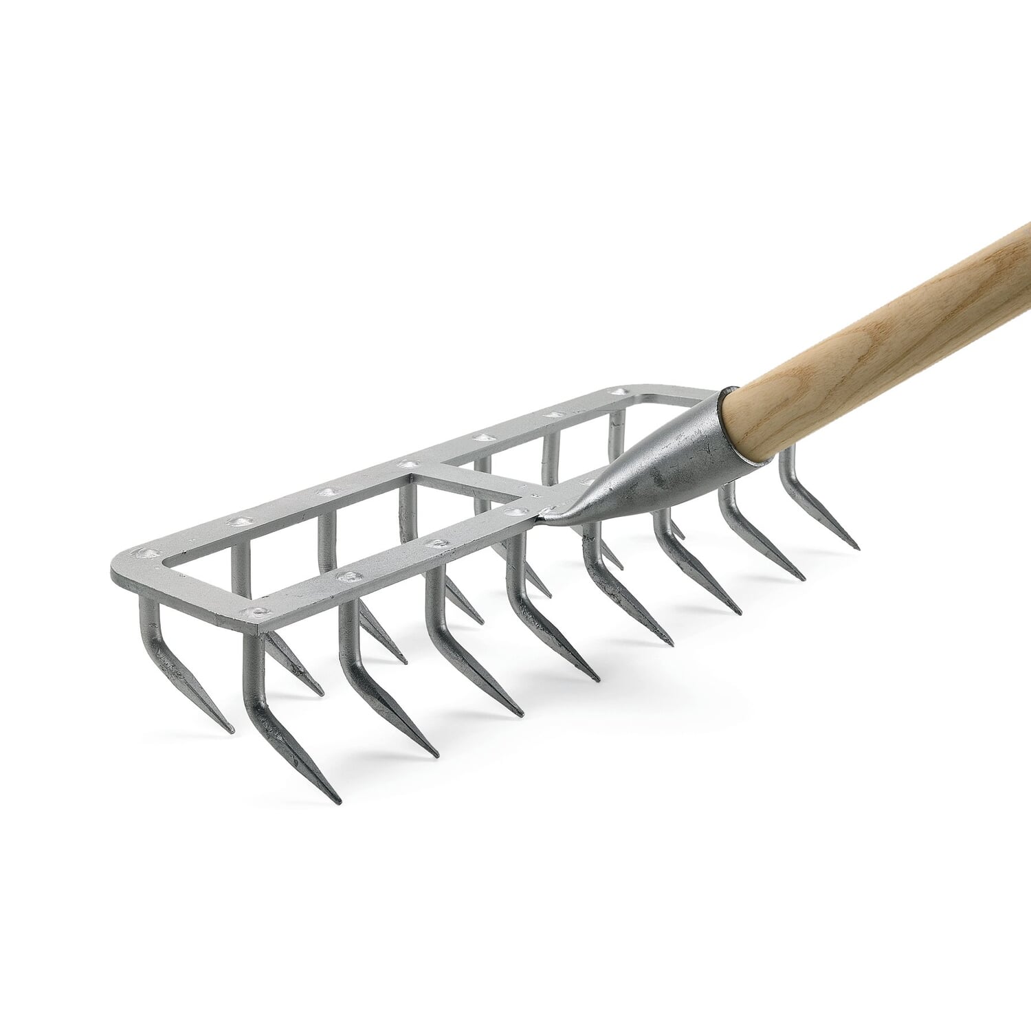 Hand harrow galvanized wide