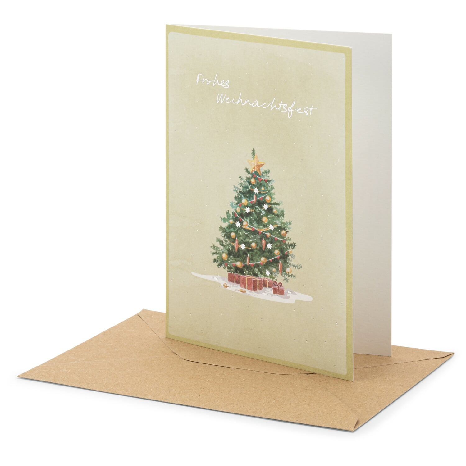 Greeting card recycled paper