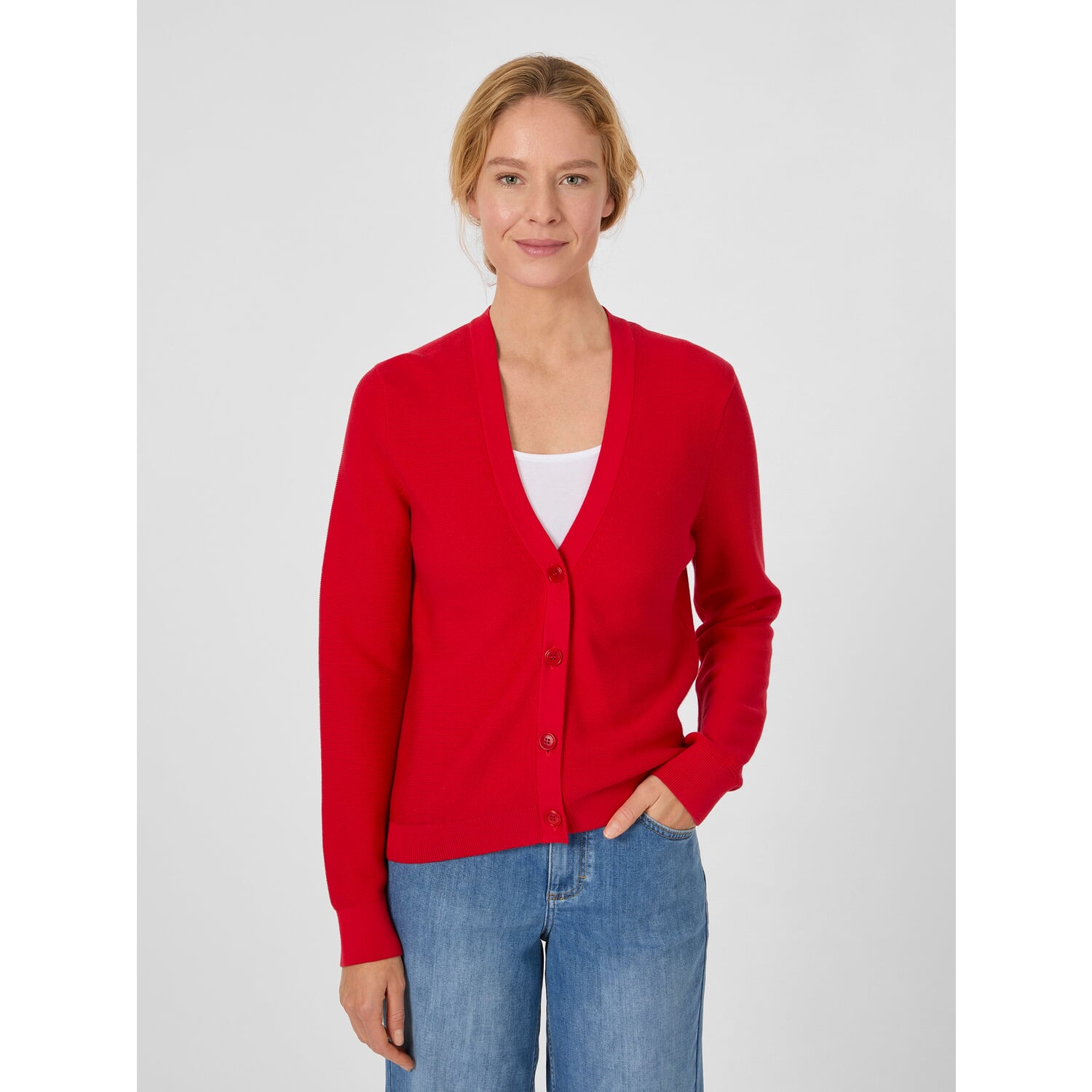 Ladies cotton cardigan