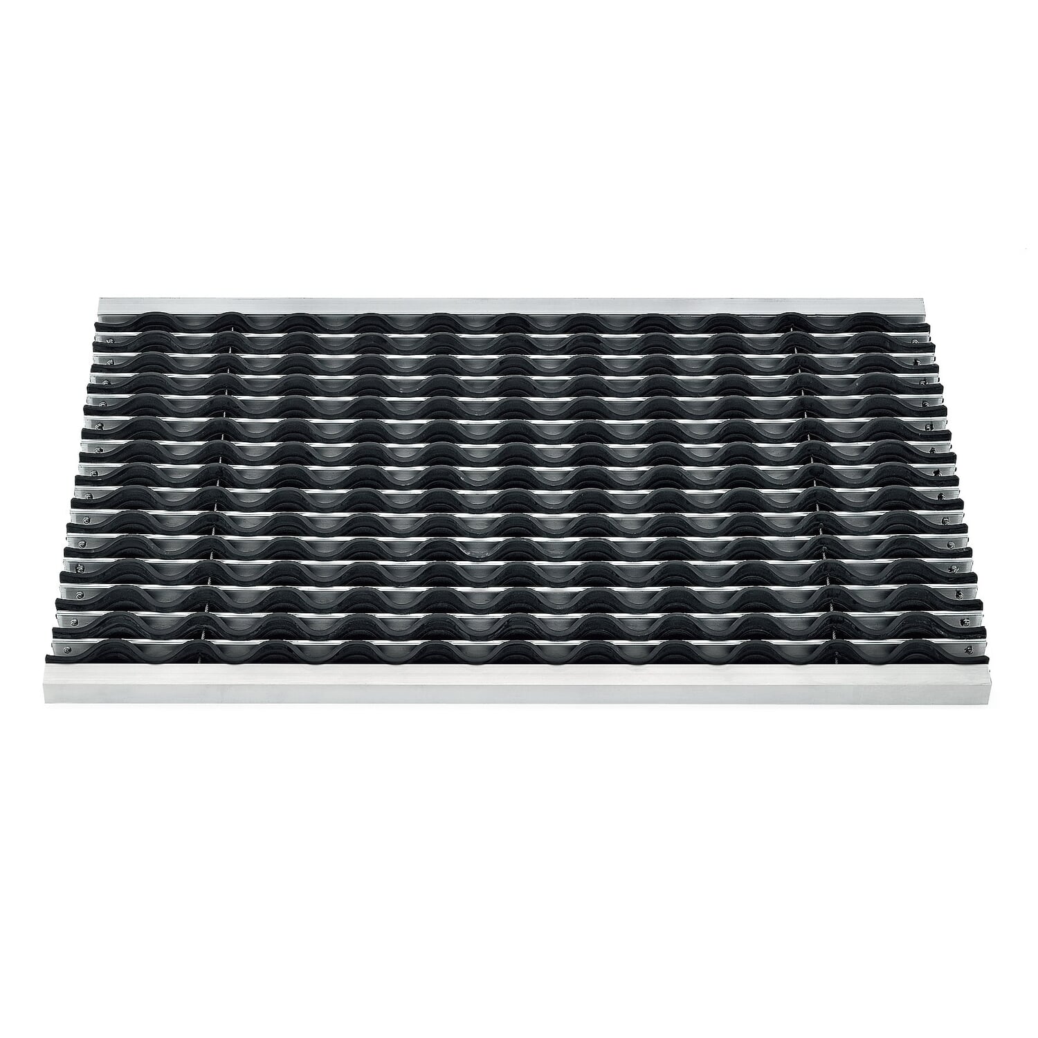 Slatted doormat rubber