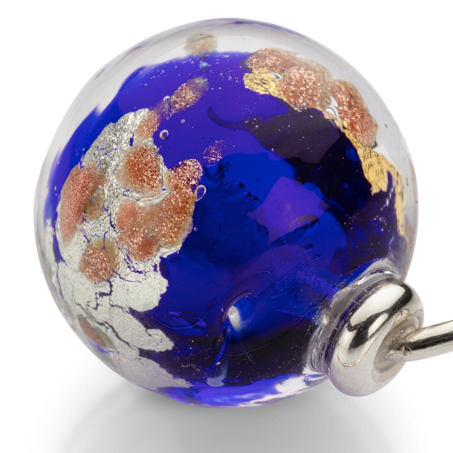 Earrings Murano Glass Cobalt