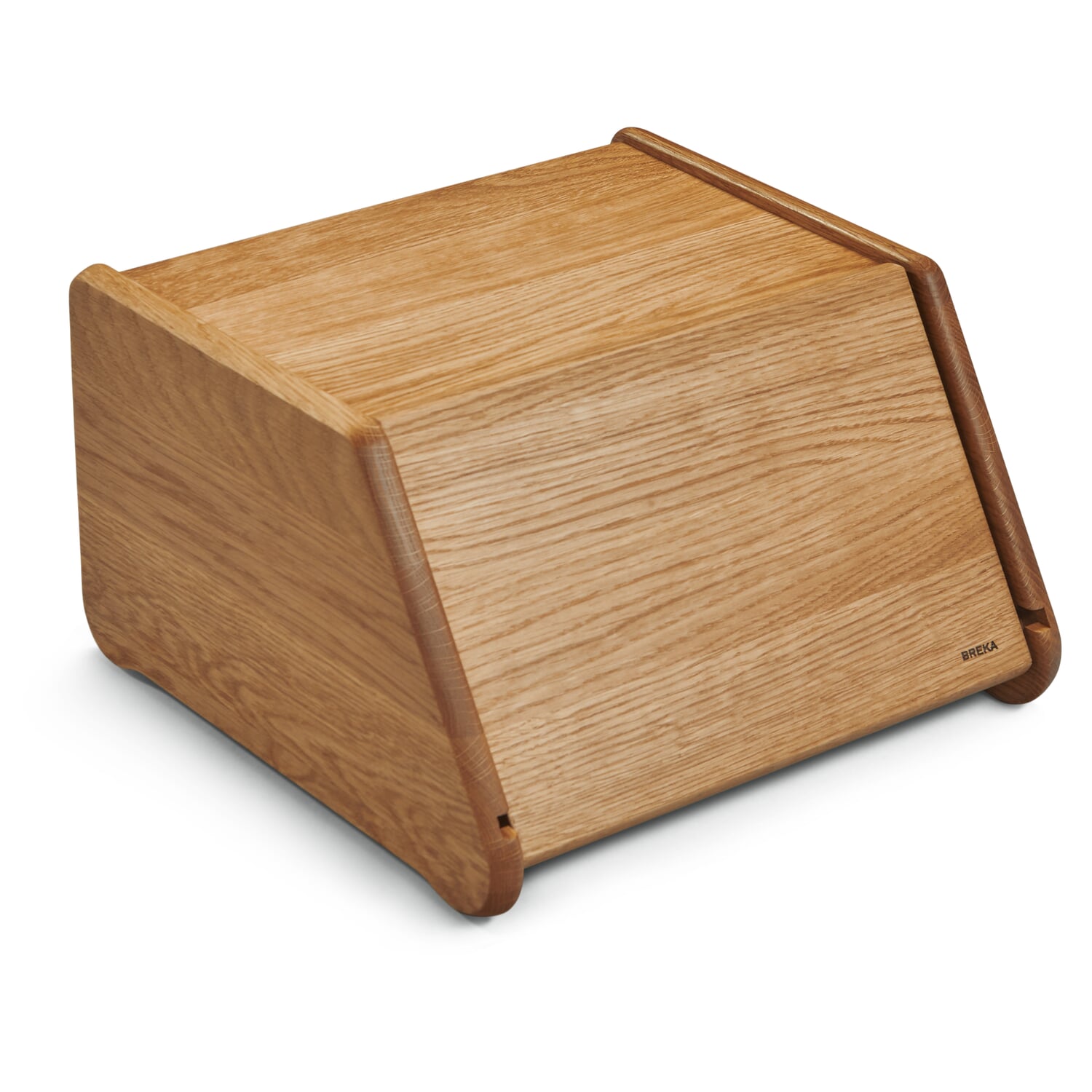 Small oak bread bin
