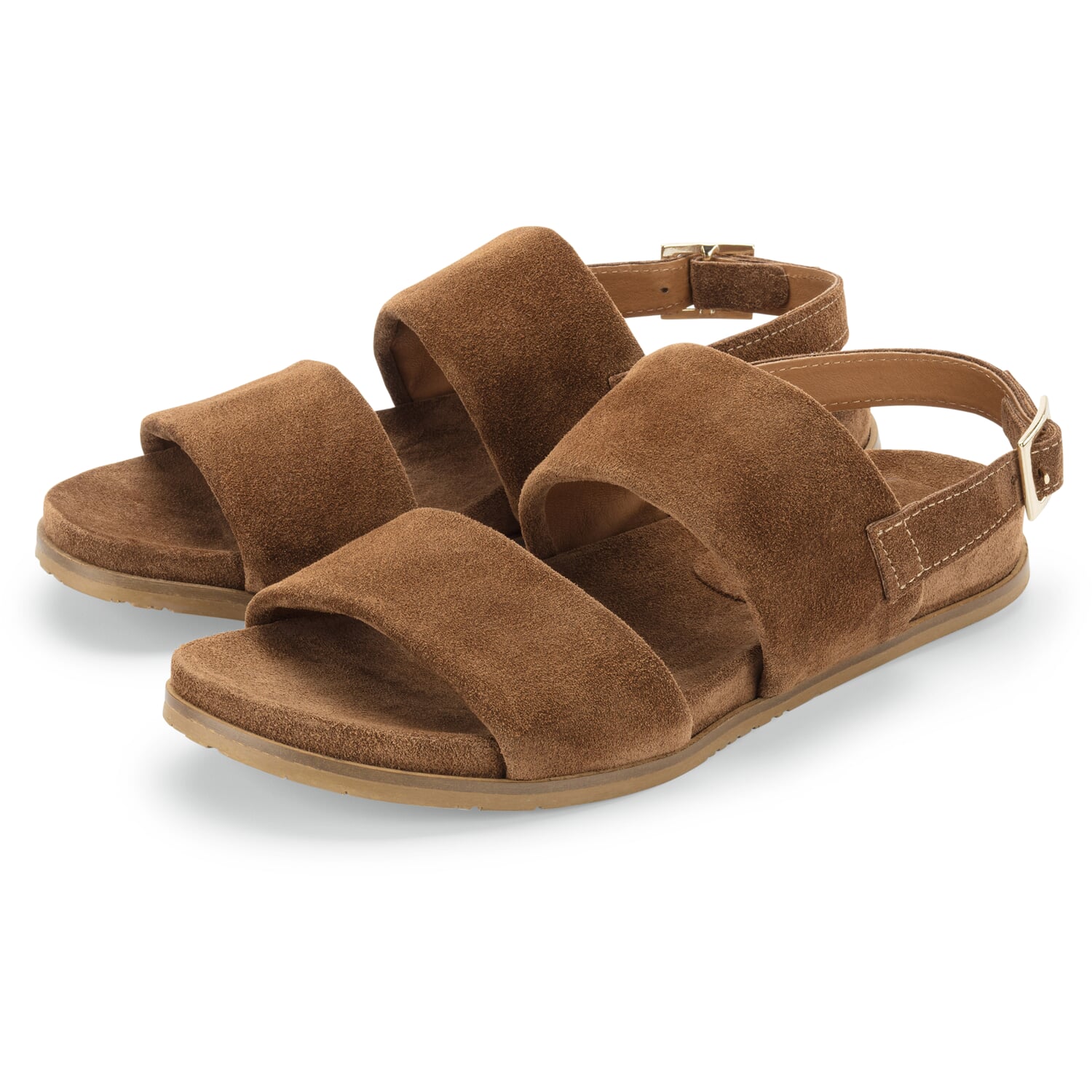 Women's suede sandal