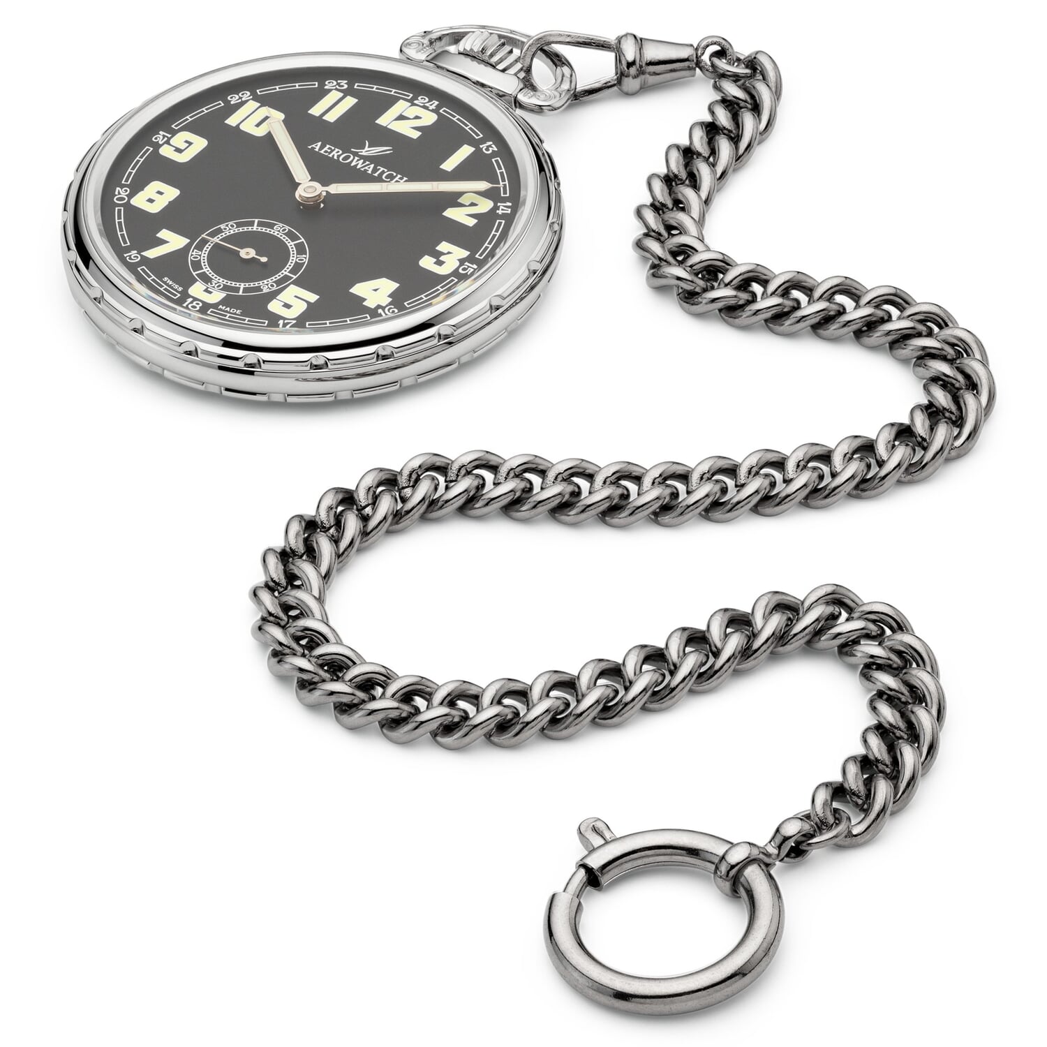 Watch chain brass palladium plated
