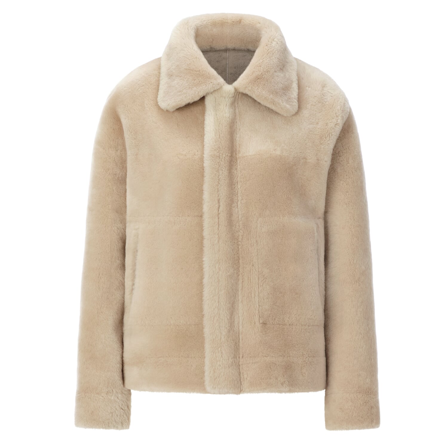 Ladies reversible jacket lambskin