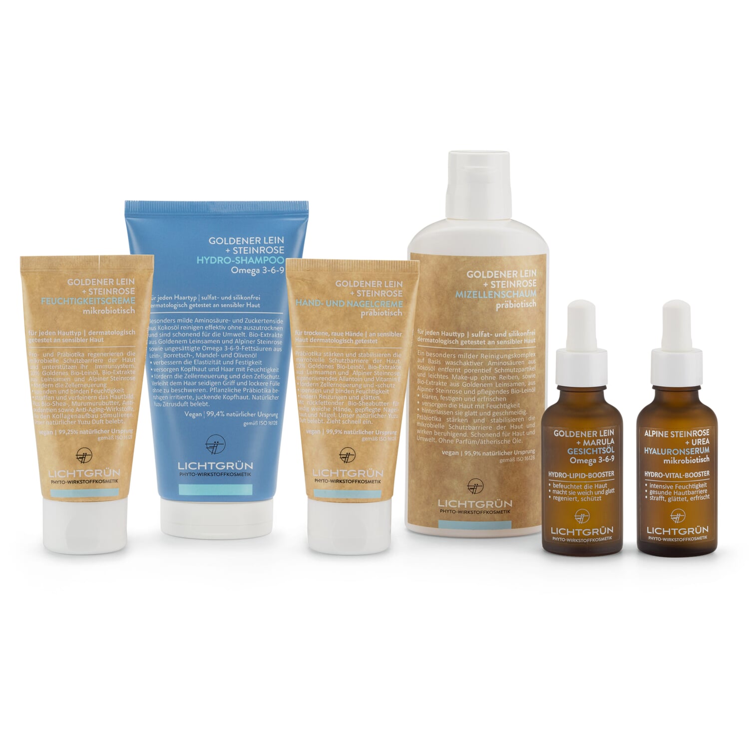 Golden flax and rock rose hand and nail cream