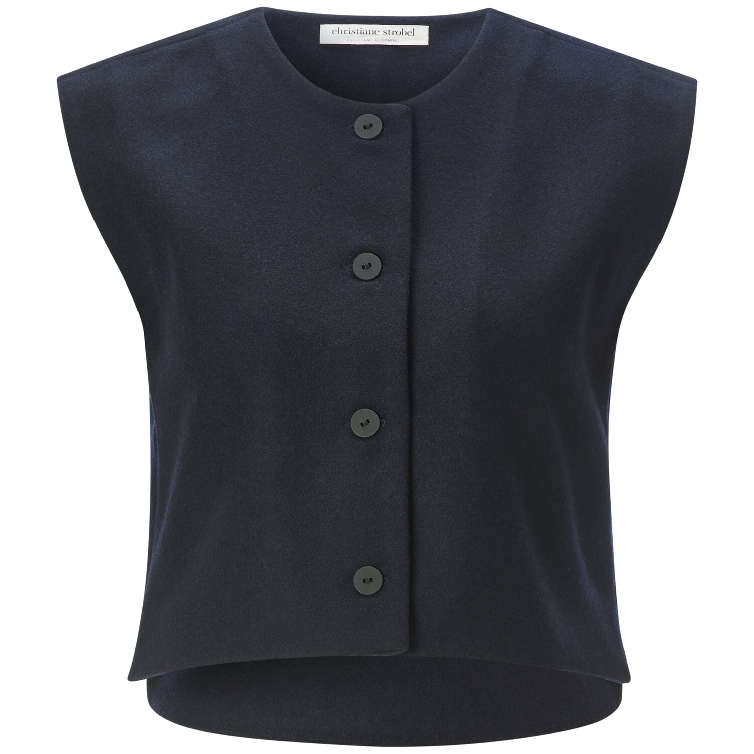 Ladies wool vest