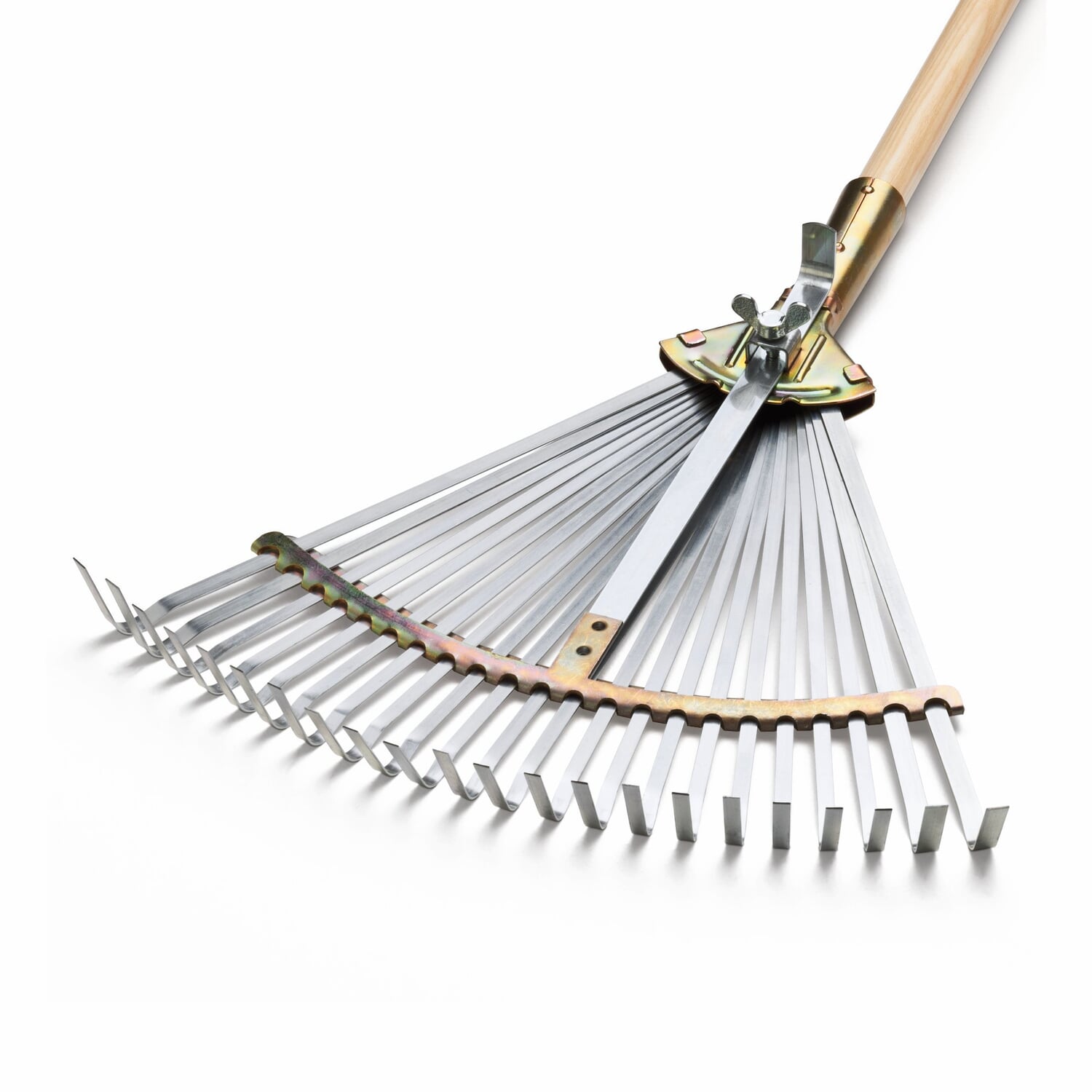 Leaf broom steel