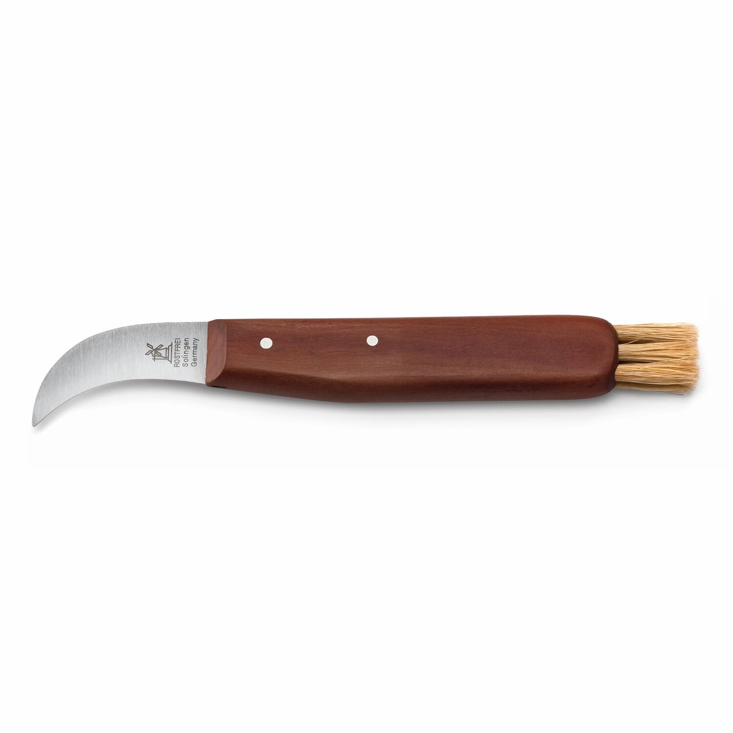 Mushroom picking knife plum wood