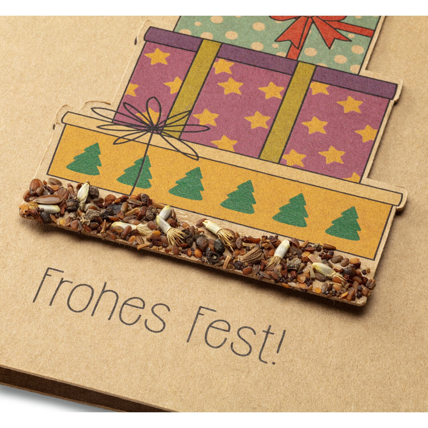 Christmas cards with wildflower seeds