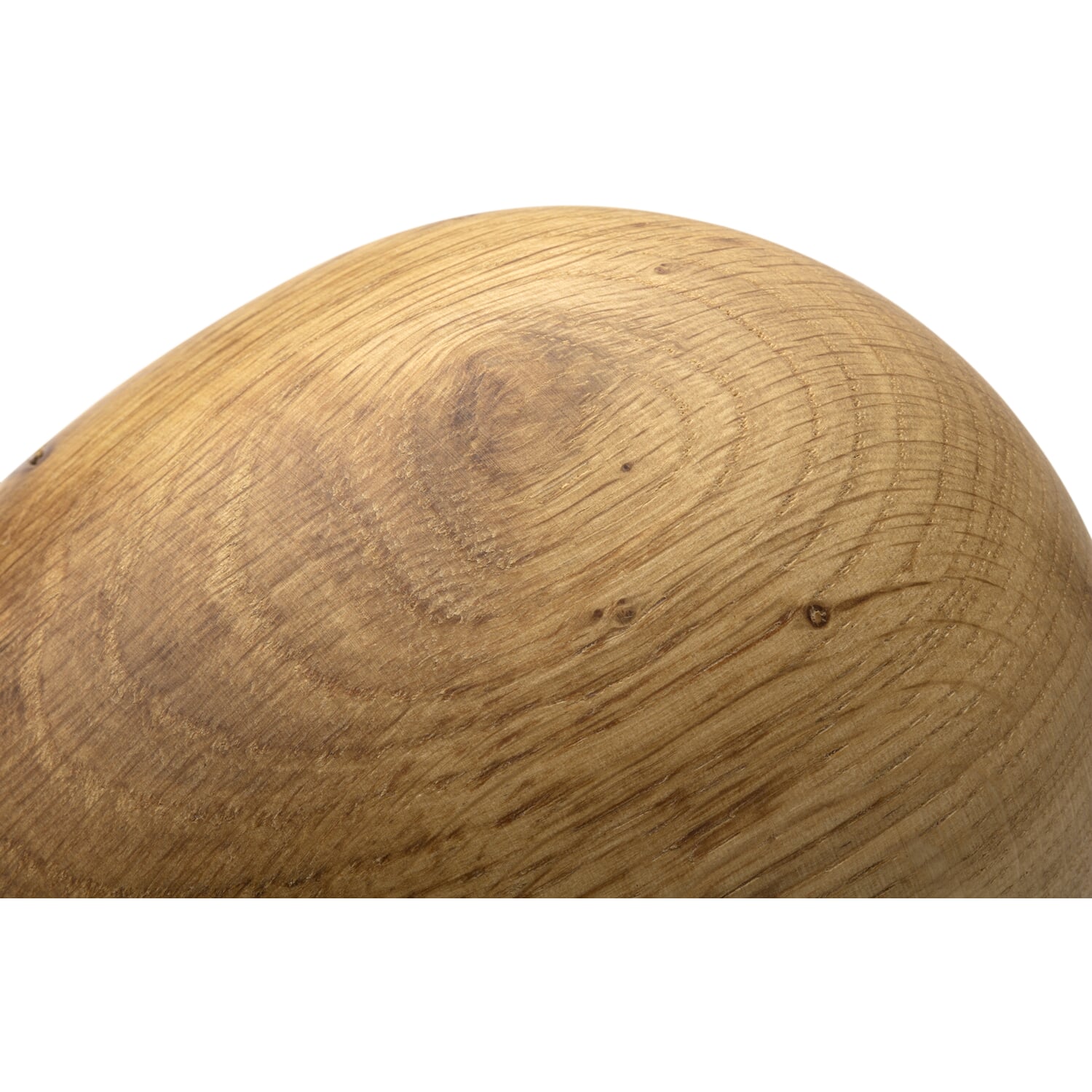 Turned wooden egg 11 cm