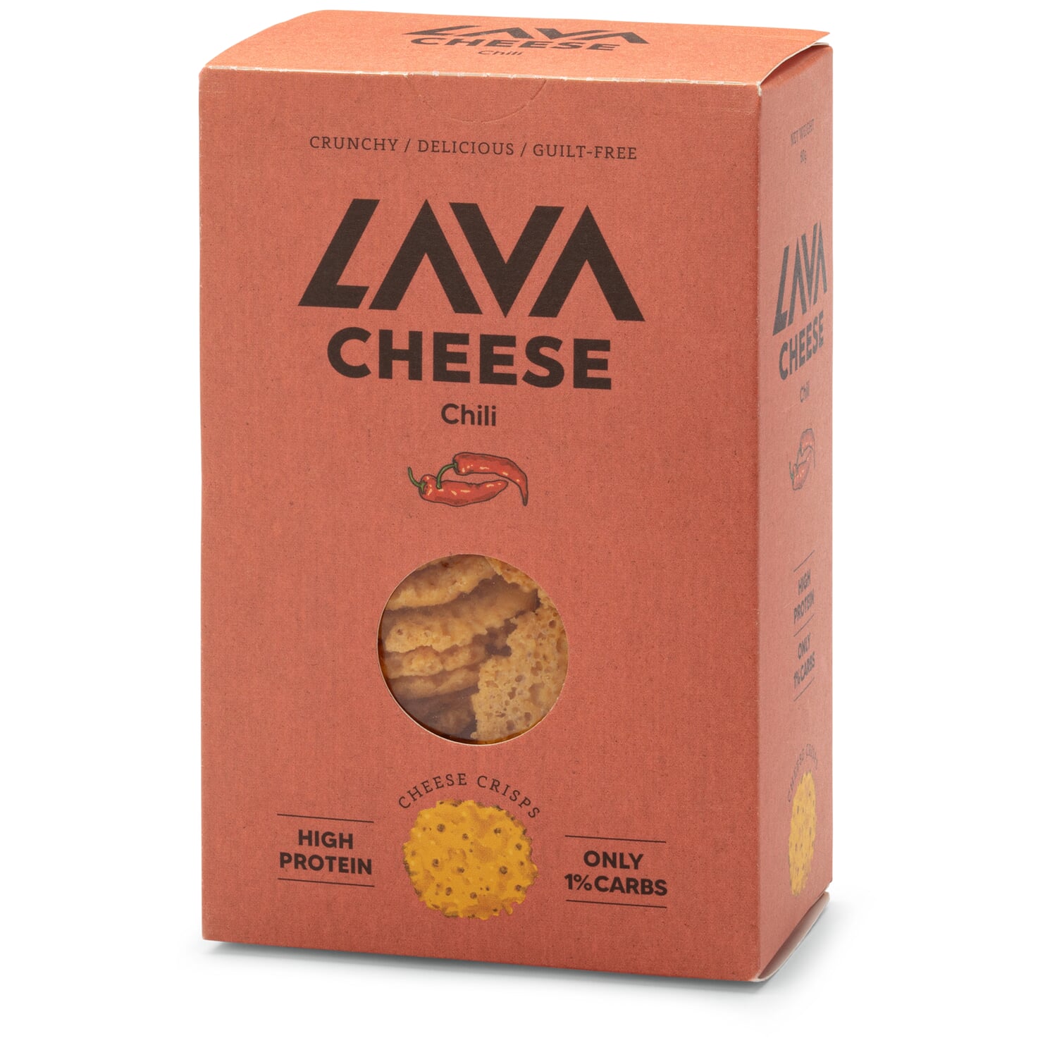 Cheese chips with chili