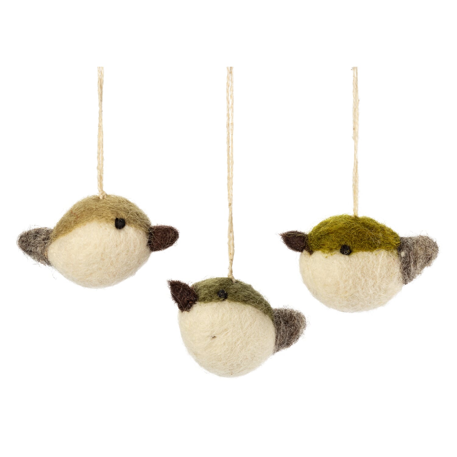 Green finches felt