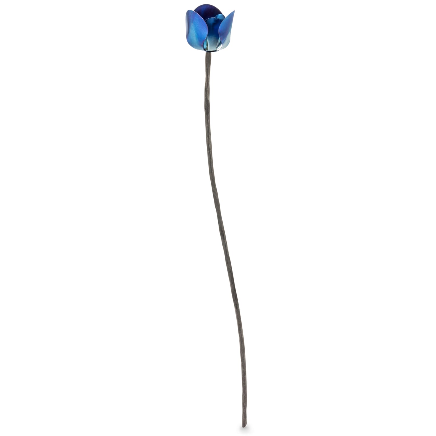 Planting rod titanium flower