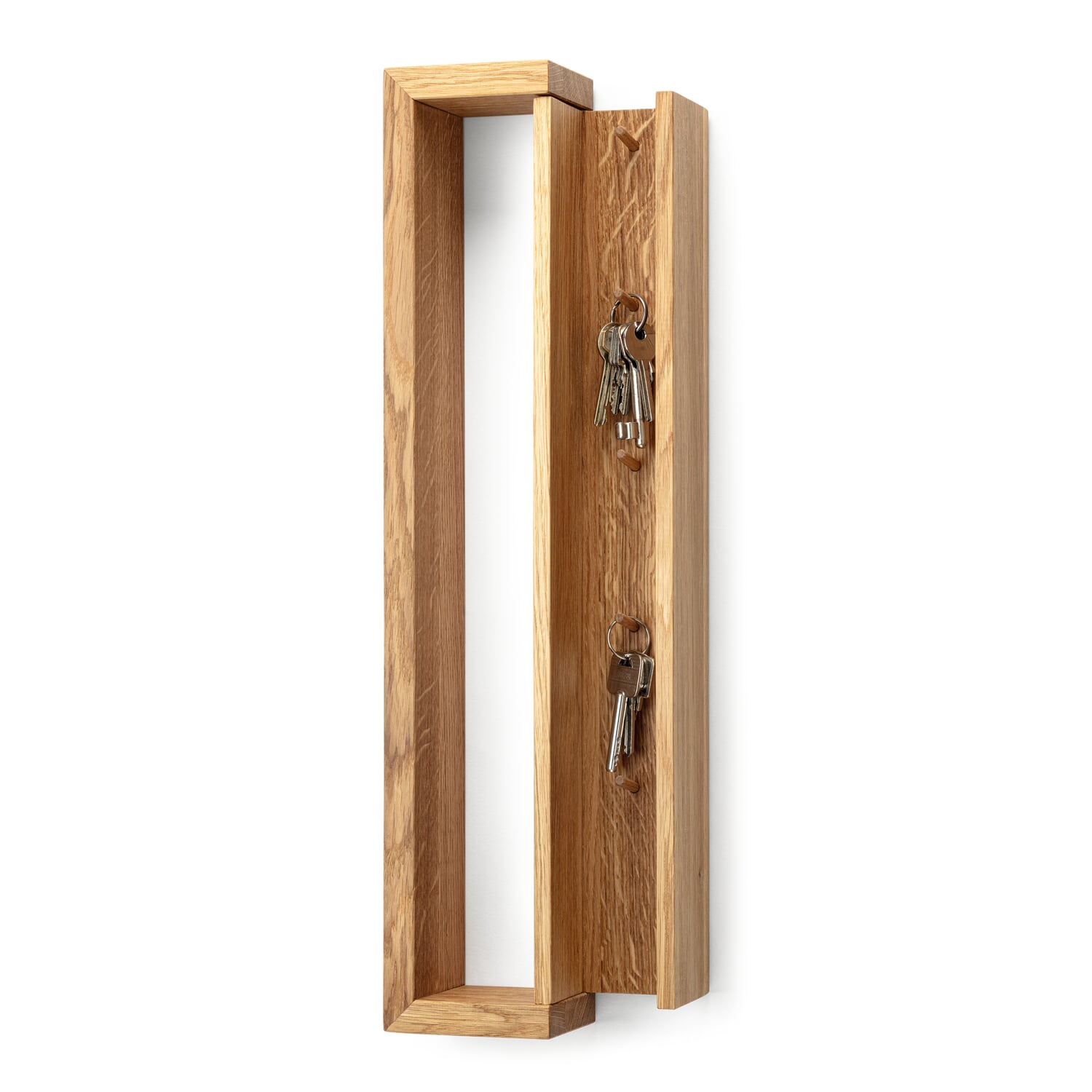 Key box oak wood