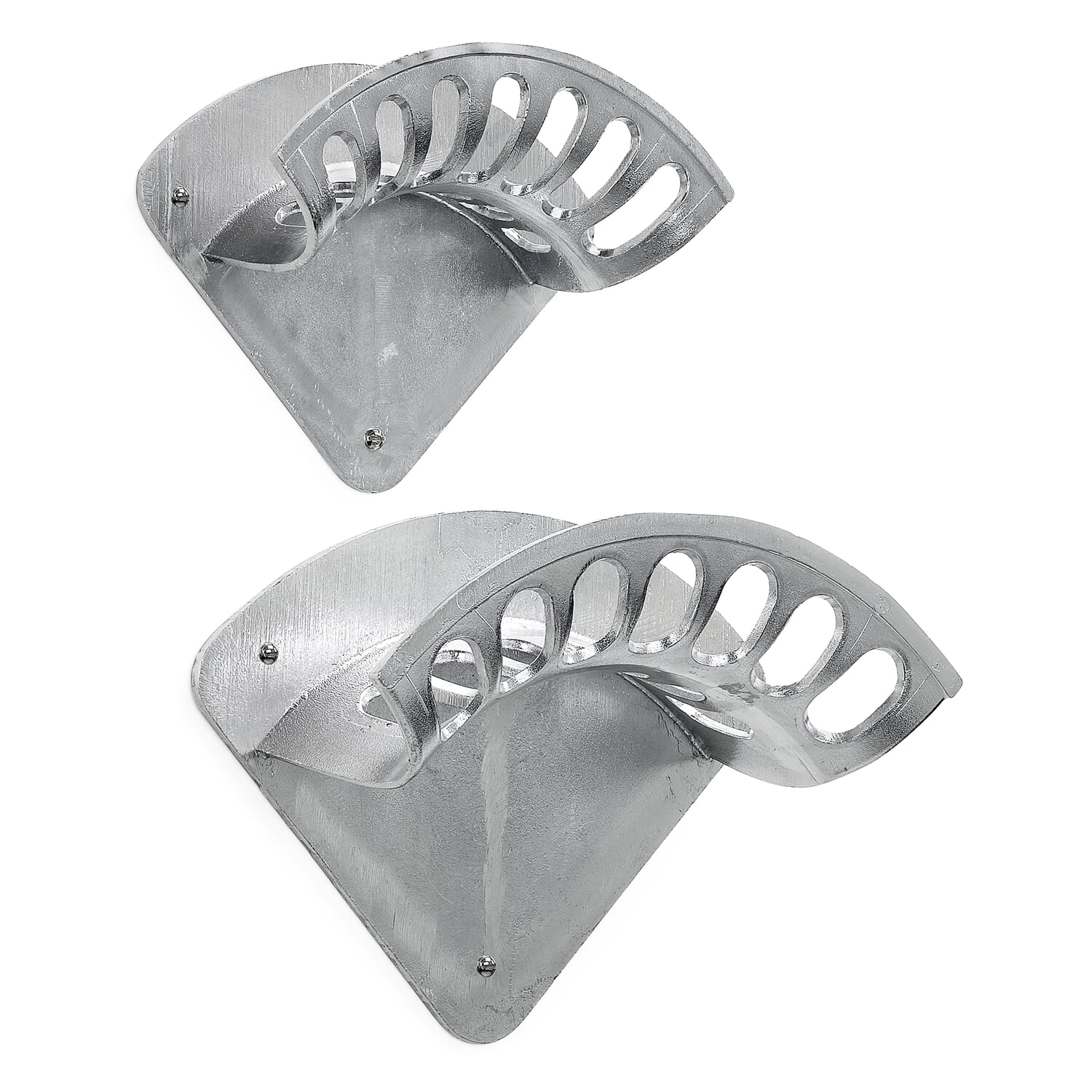 Wall hose holder cast aluminum