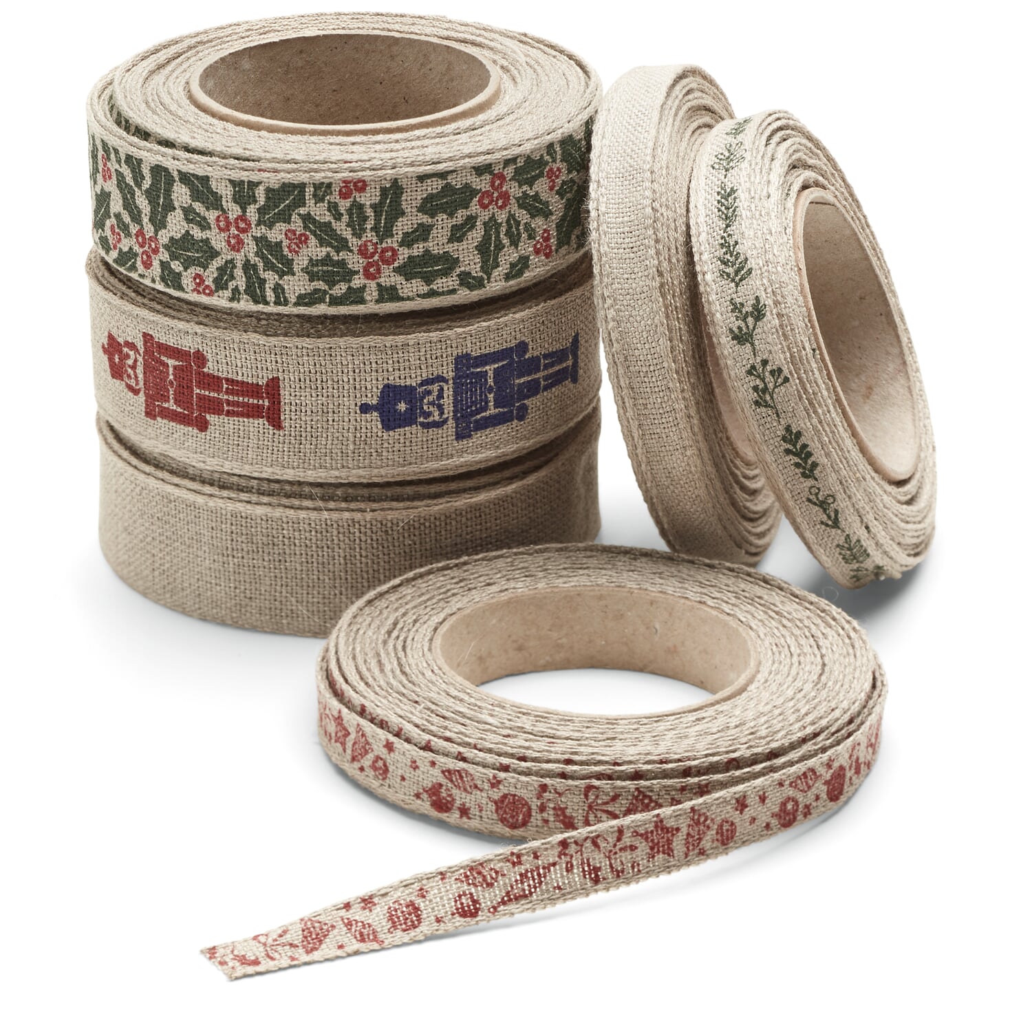 Gift ribbon linen 2.5 cm