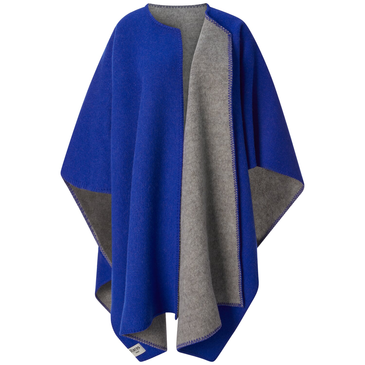 Norwegian poncho lambswool