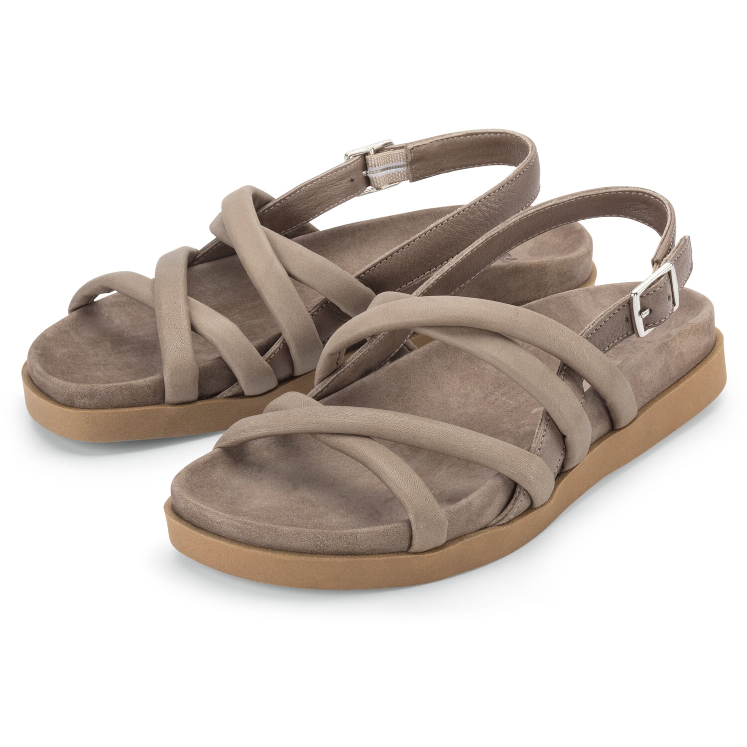 Ladies leather sandal