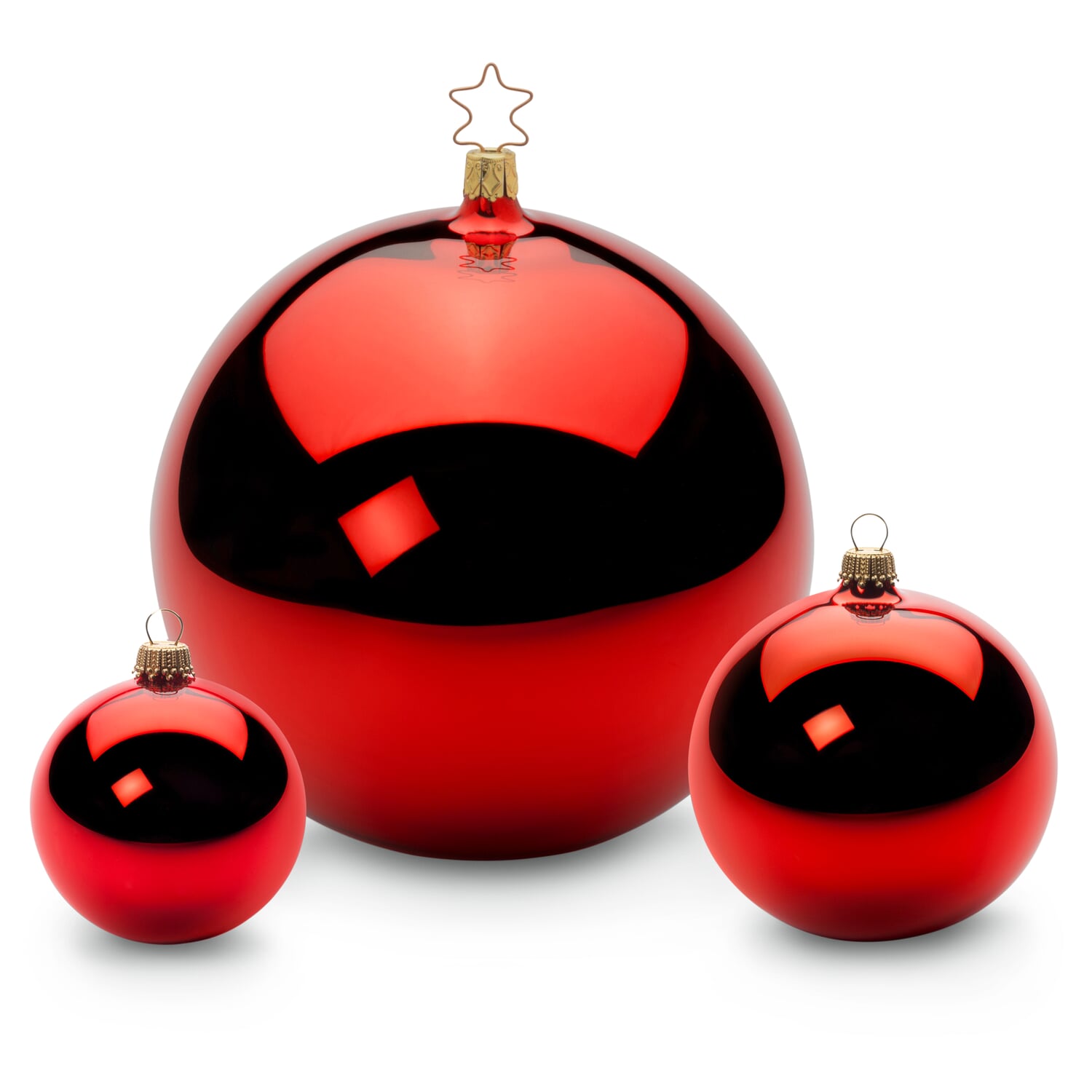 Lauscha tree balls glass