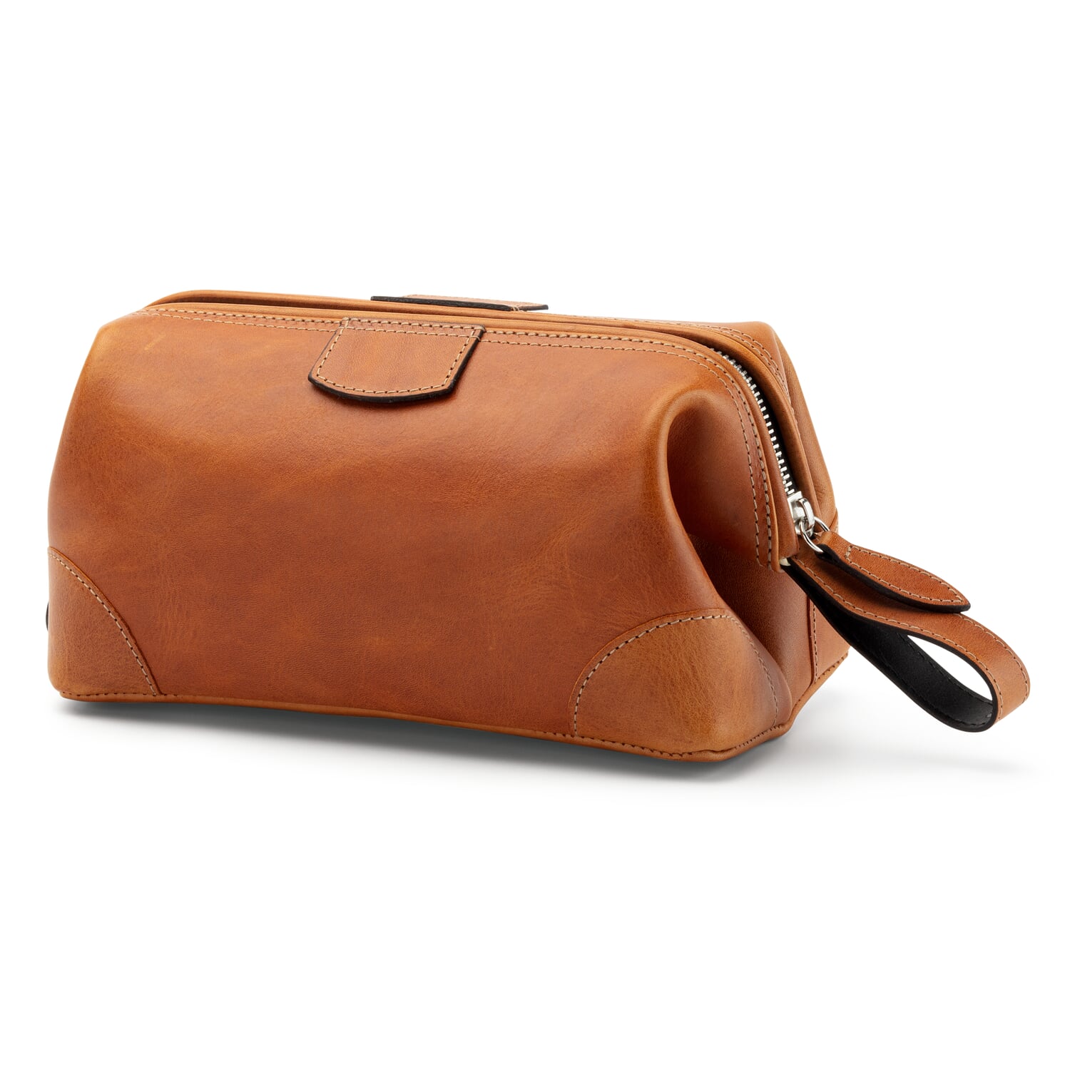 Toilet bag bull leather