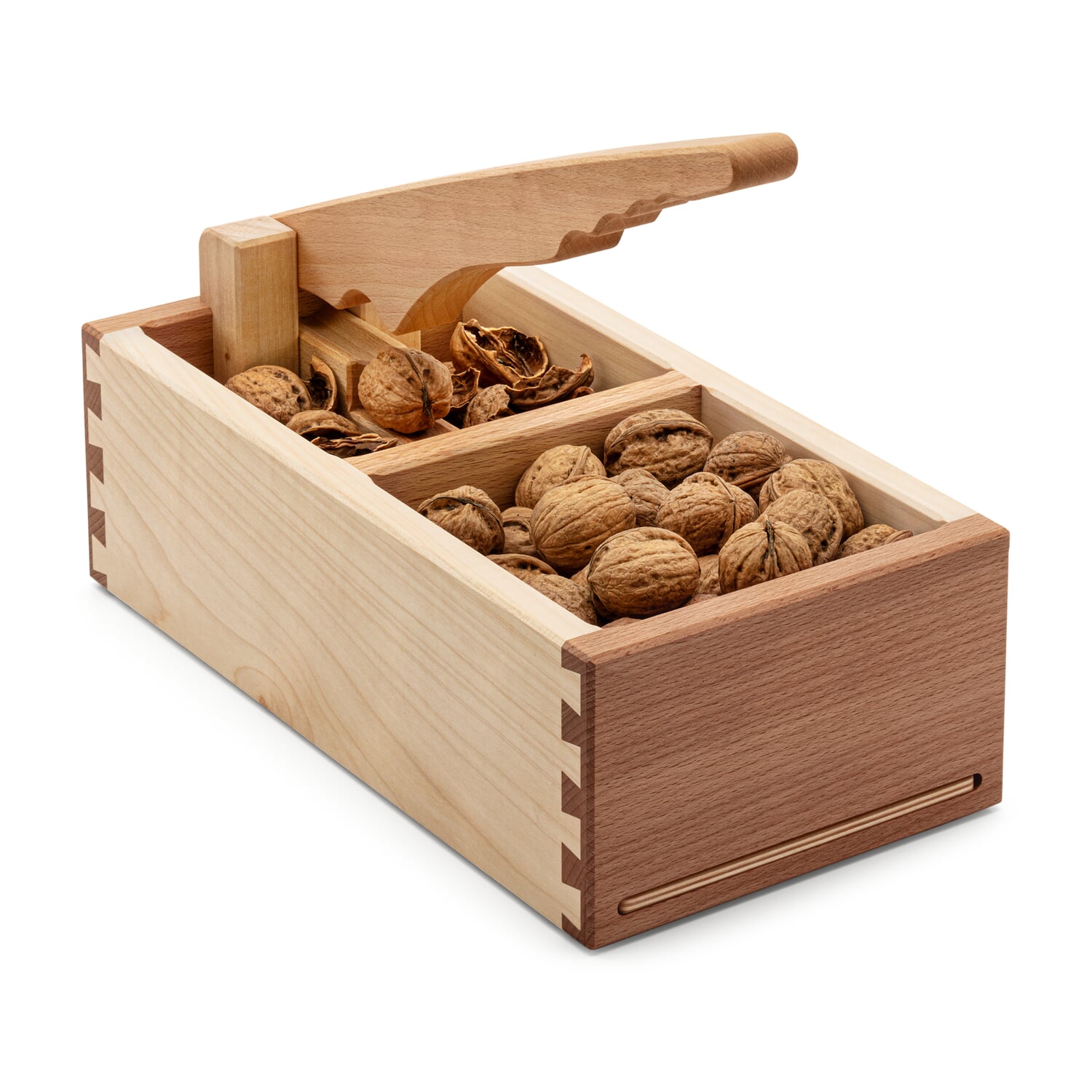 Lever nutcracker solid wood