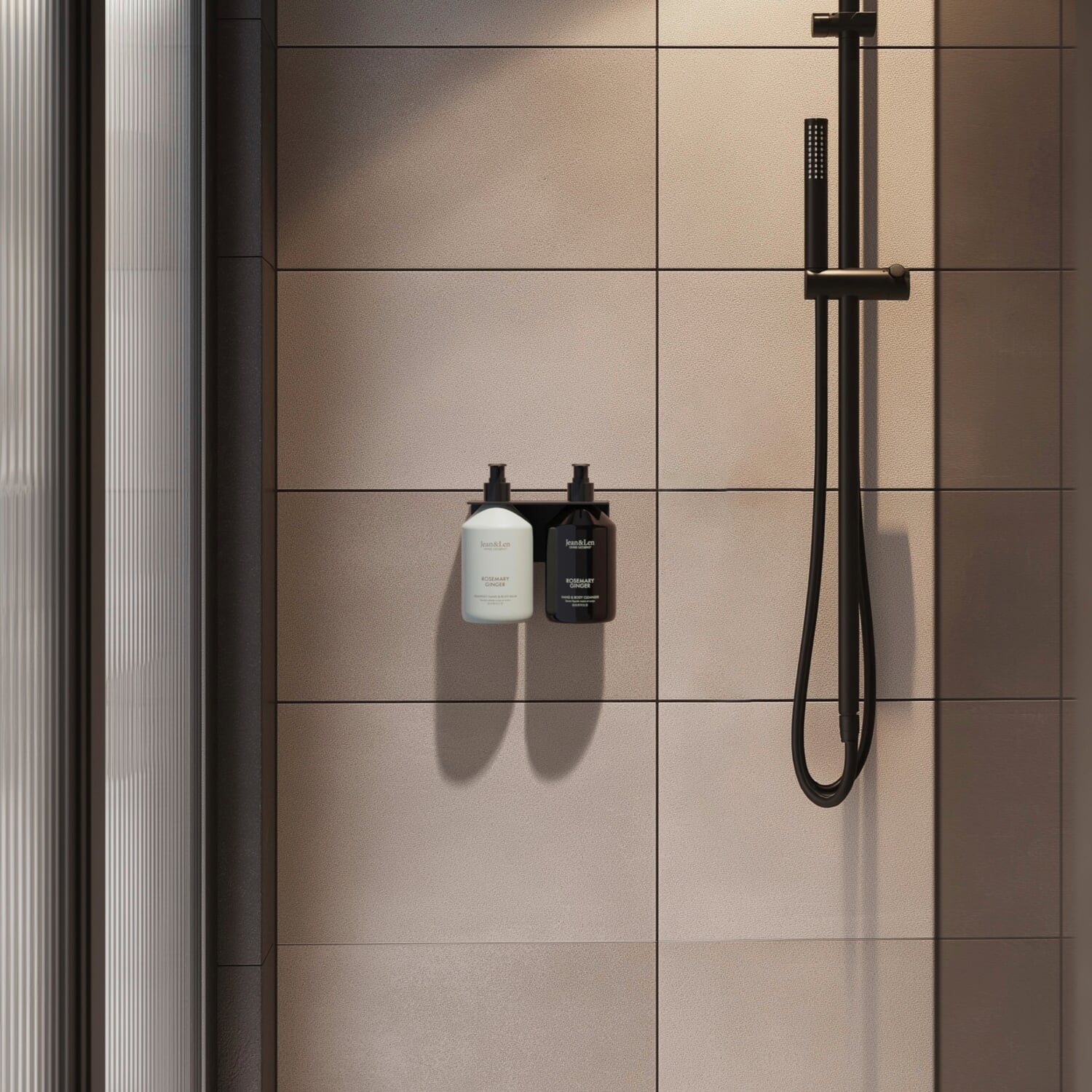 Holder for pump dispenser Len