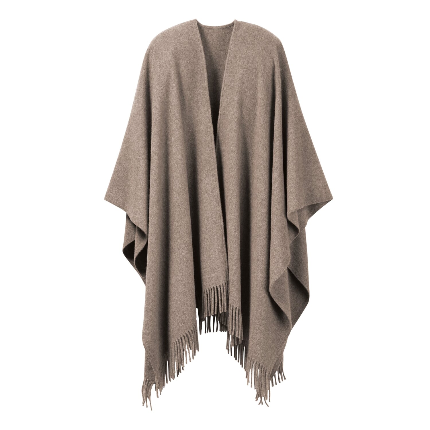 Poncho lambswool