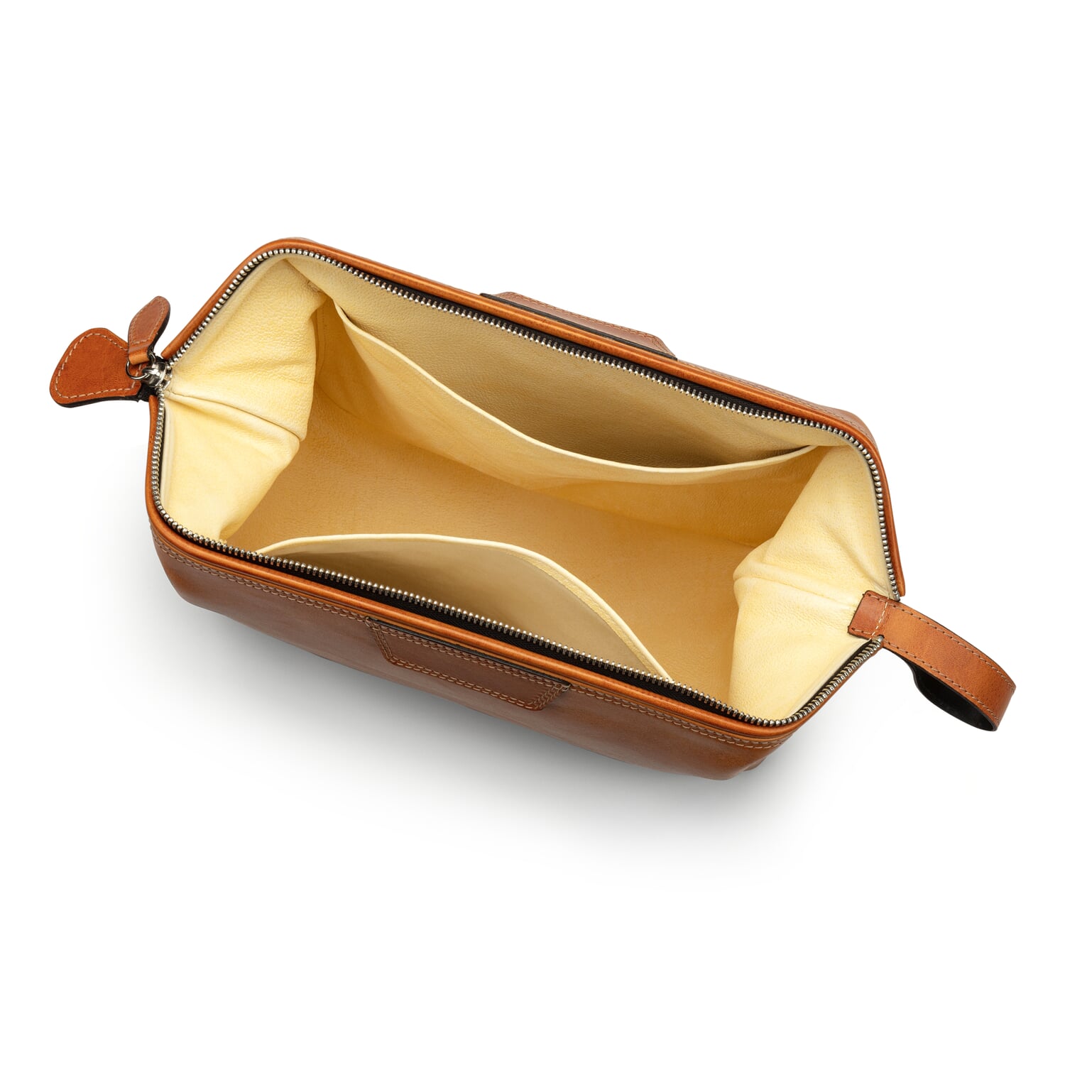 Toilet bag bull leather