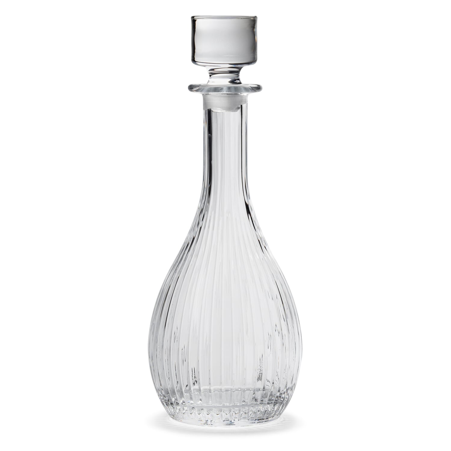 Spirits carafe ribbed