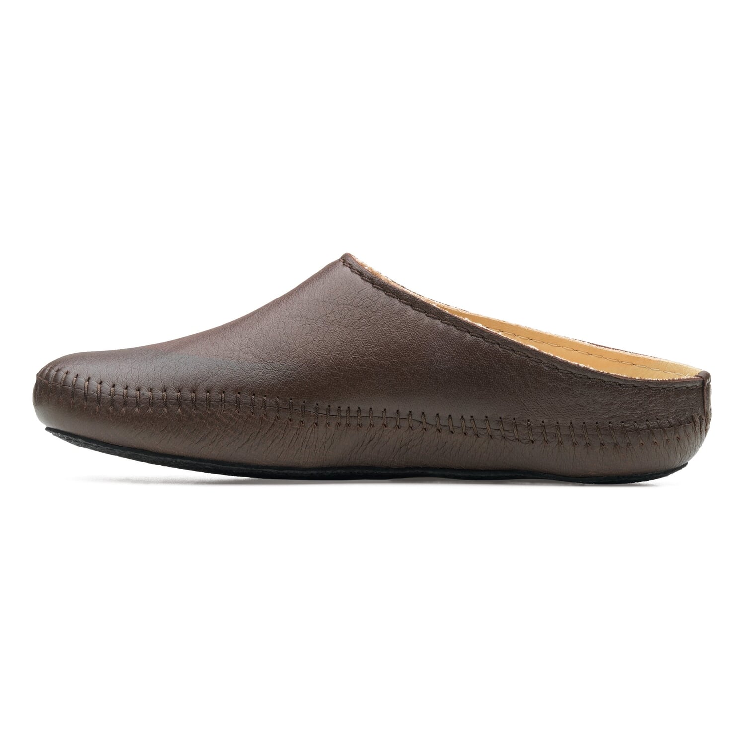 Unisex slipper cowhide