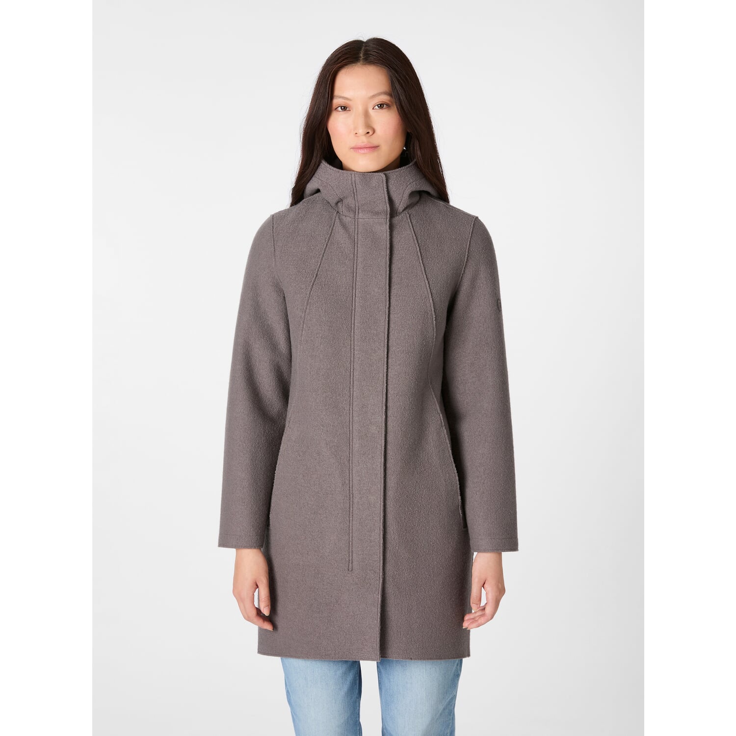 Women's wool parka