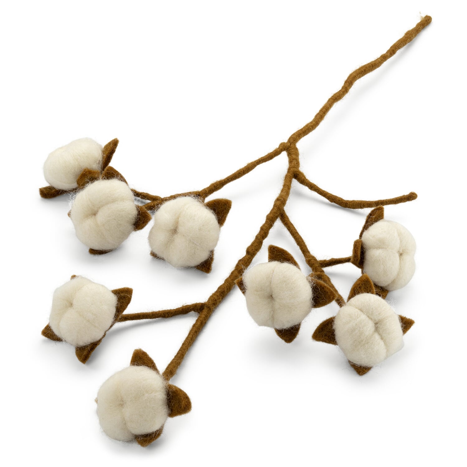 Cotton branch felt