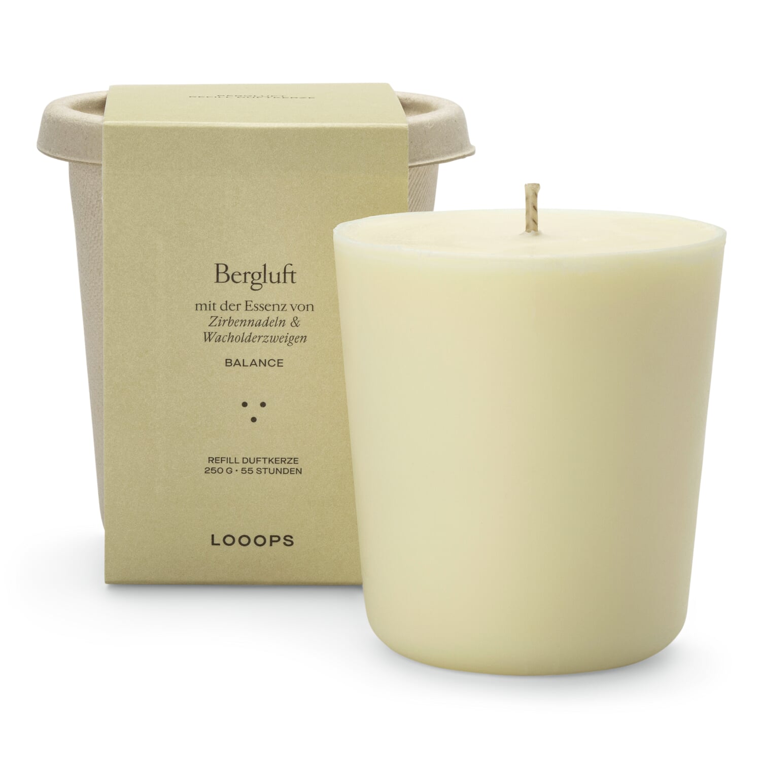 Looops refill scented candle