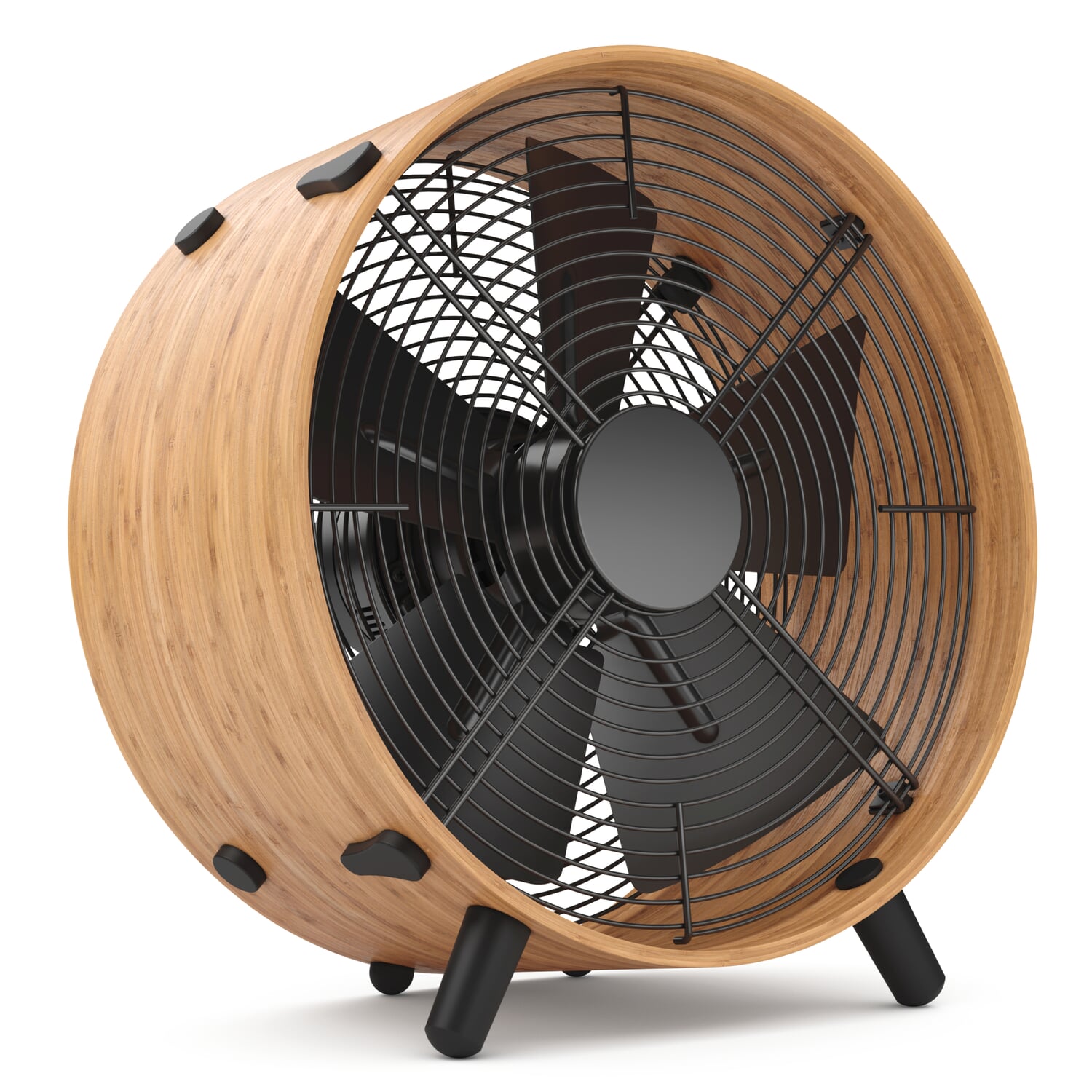 Floor fan bamboo