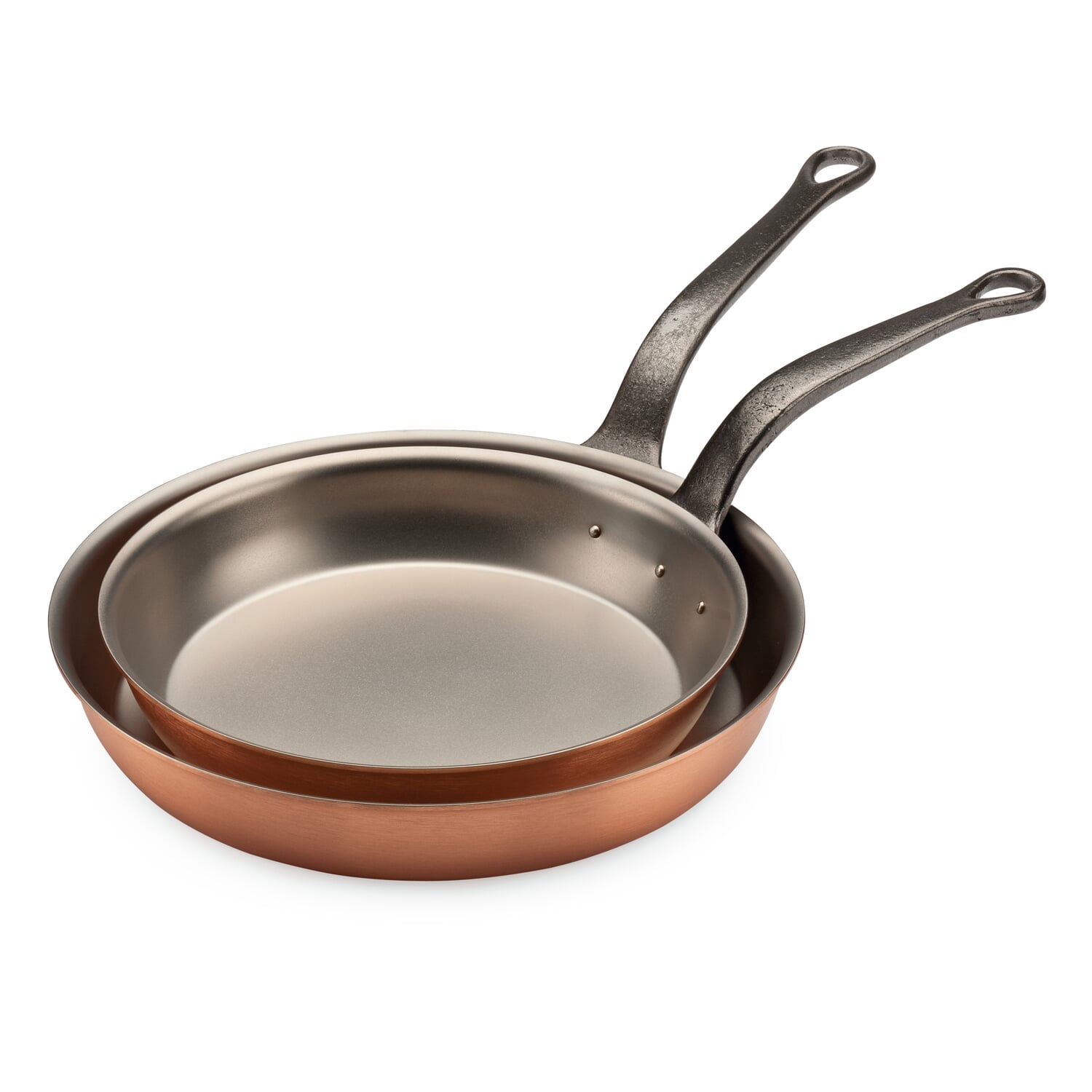 Heavy copper pan