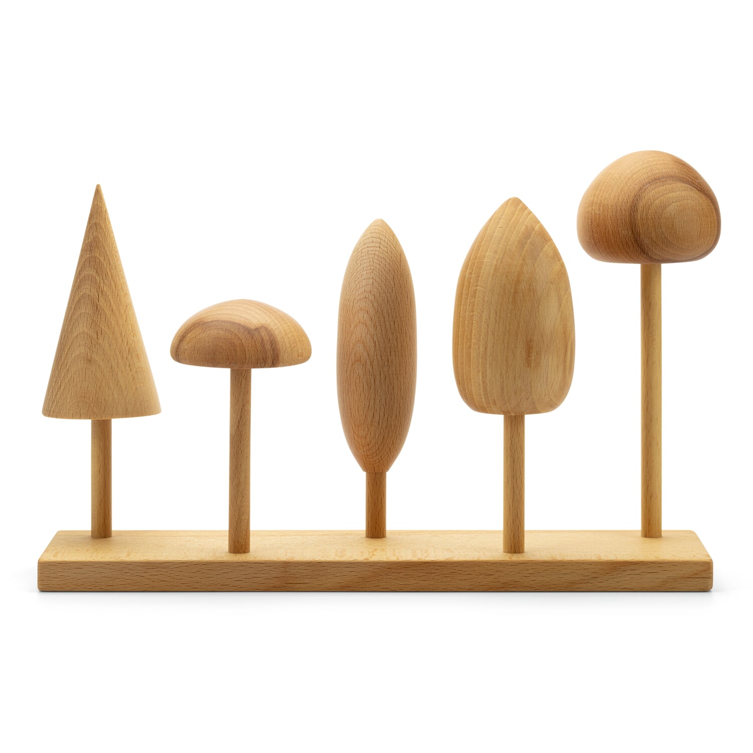 Decorative strip plug-in trees